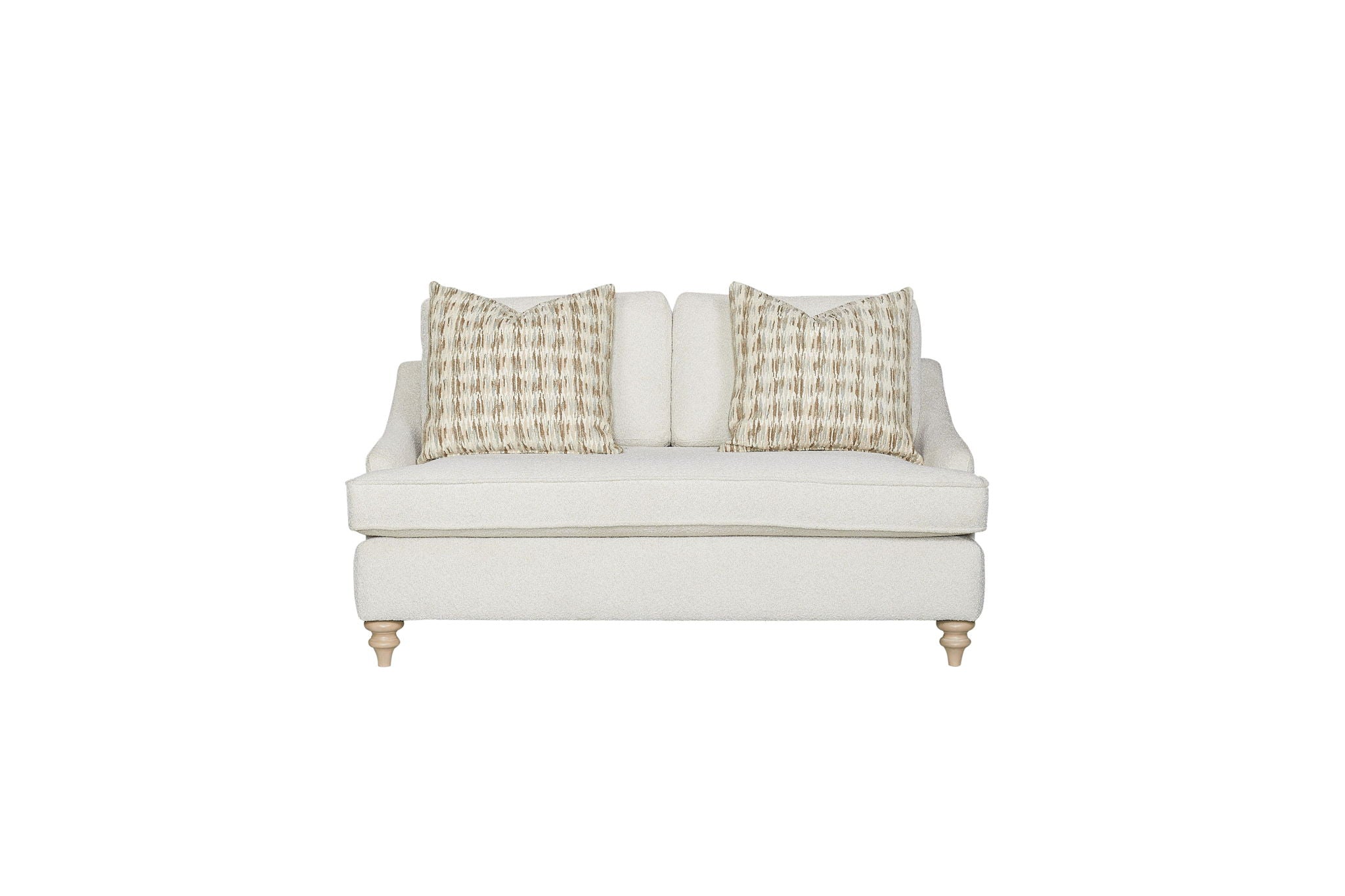 Loveseat Reversable Cushion With 2 Pillows - Off White - Best Buy Furniture