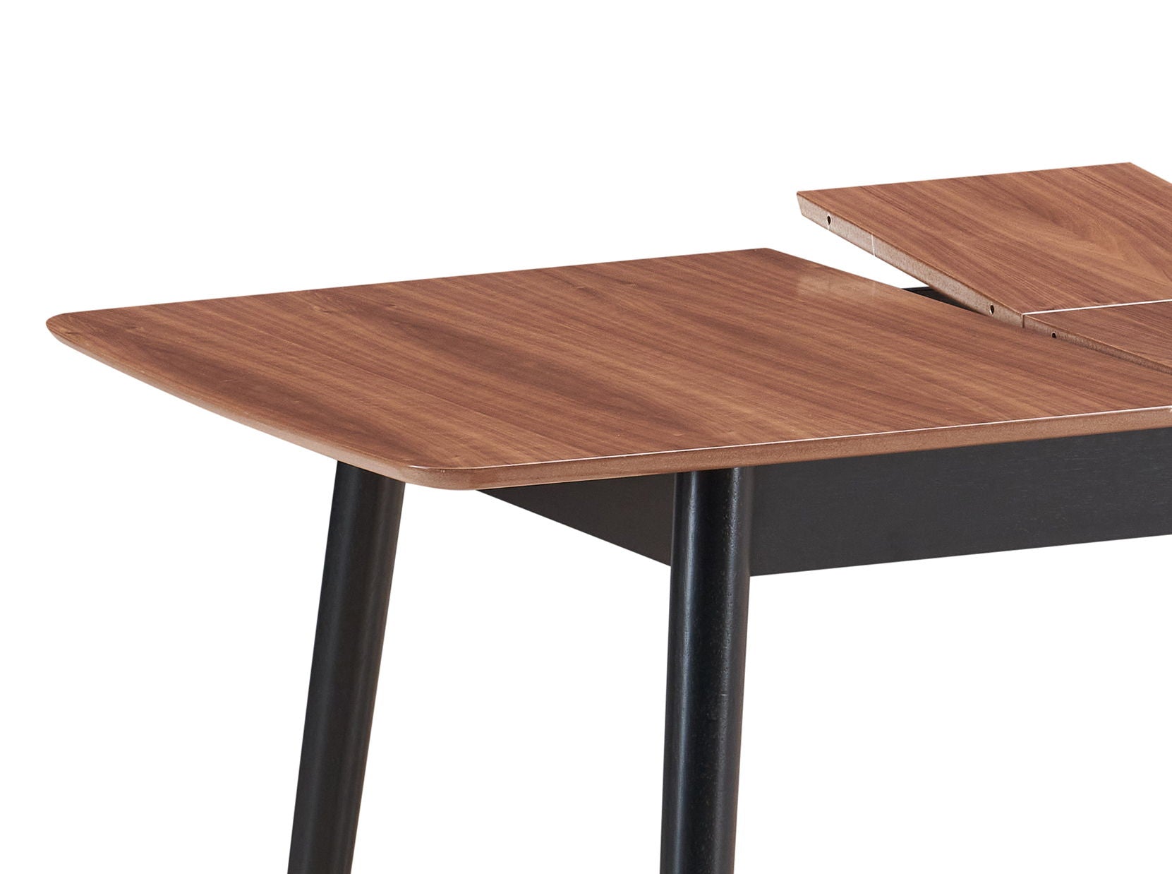 Lanae - Dining Table (Extension Bufferfly Leaf) - Natural / Black - Best Buy Furniture