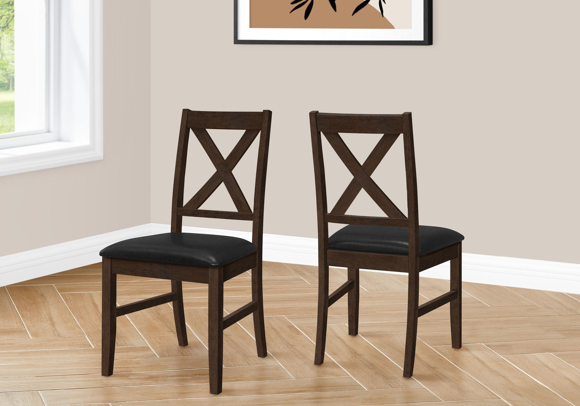 Dining Chair Side, Upholstered For Dining Room, Transitional (Set of 2) - Best Buy Furniture