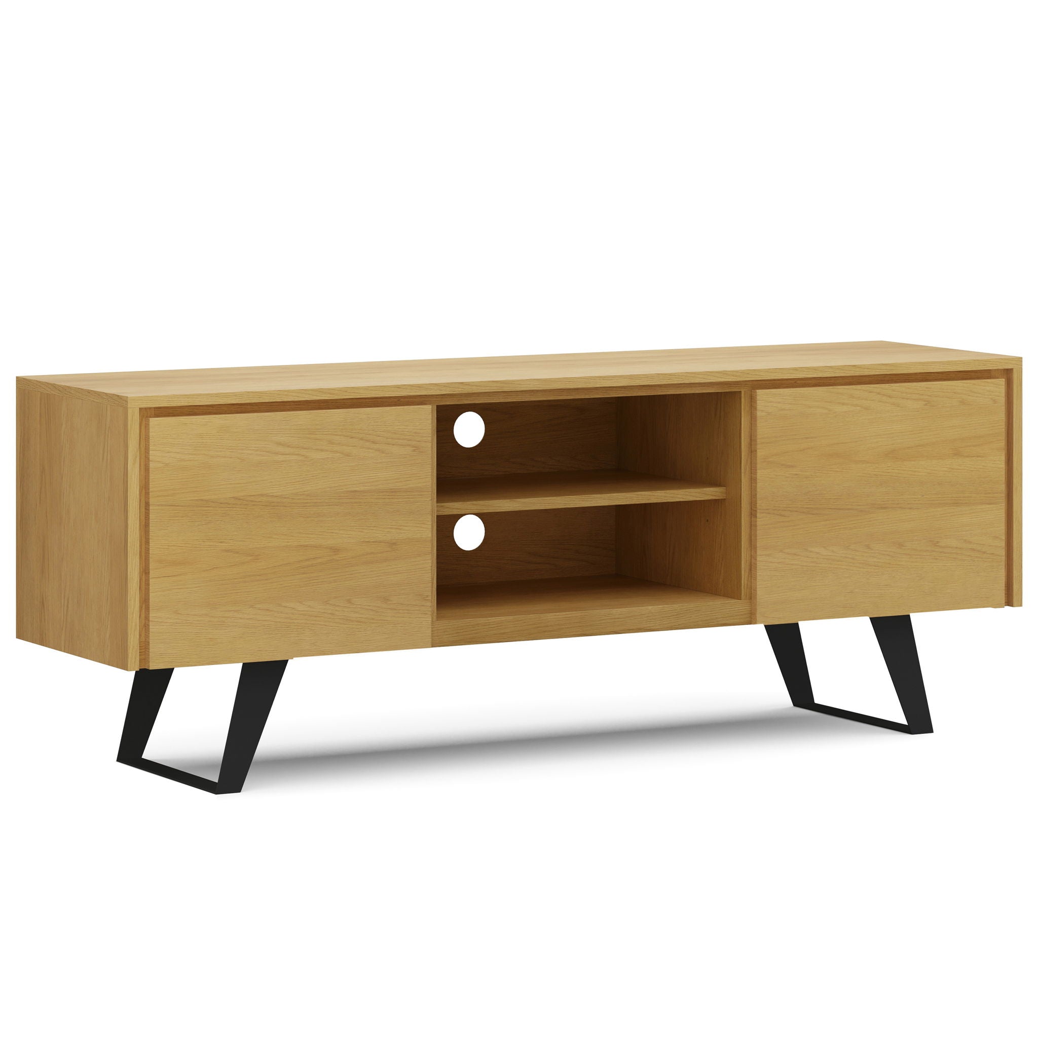 Lowry - Handcrafted, TV Media Stand - Best Buy Furniture