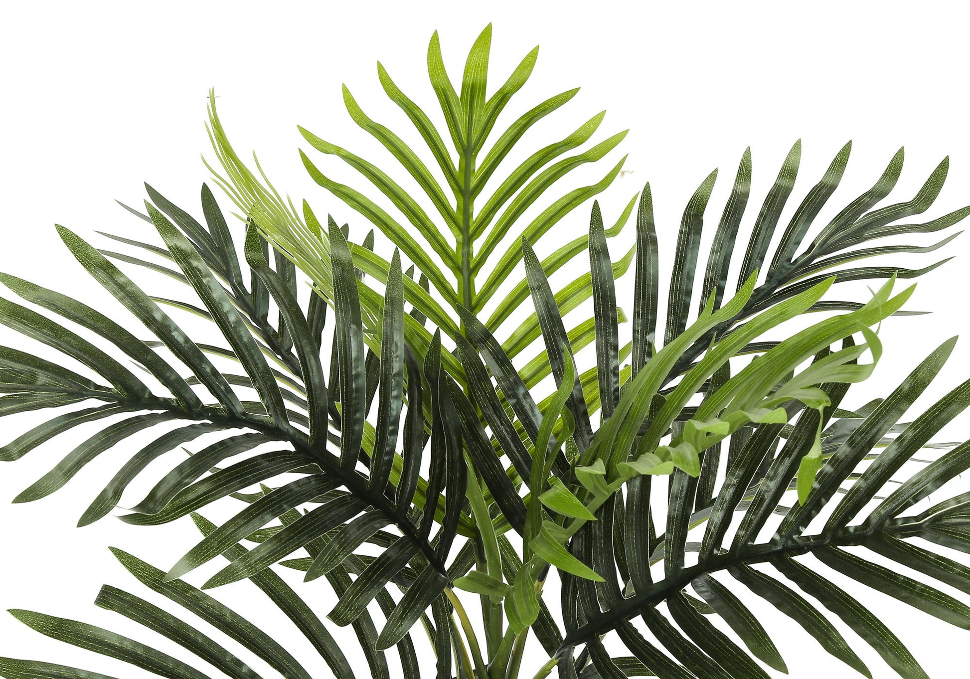 20" Tall, Artificial Plant, Palm, Indoor, Faux, Fake, Table, Greenery, Potted, Real Touch, Decorative - Green / Black - Best Buy Furniture