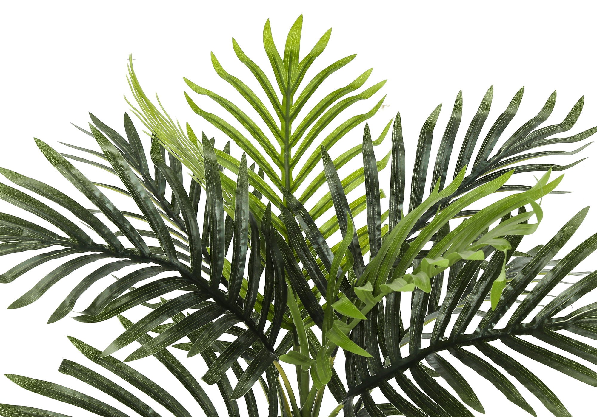 20" Tall, Artificial Plant, Palm, Indoor, Faux, Fake, Table, Greenery, Potted, Real Touch, Decorative - Green / Black - Best Buy Furniture