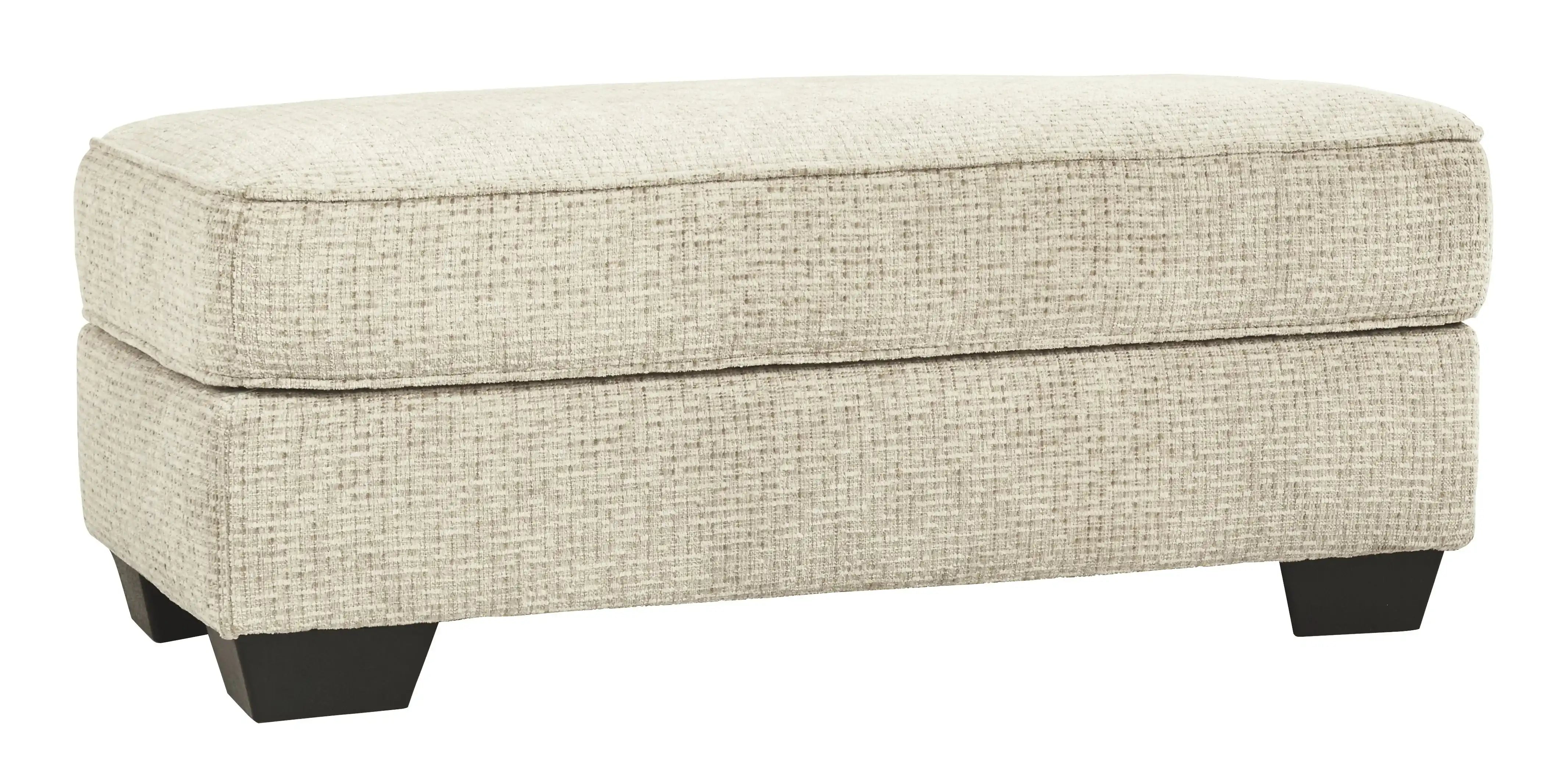 Monaghan - Ottoman - Sandstone - Best Buy Furniture