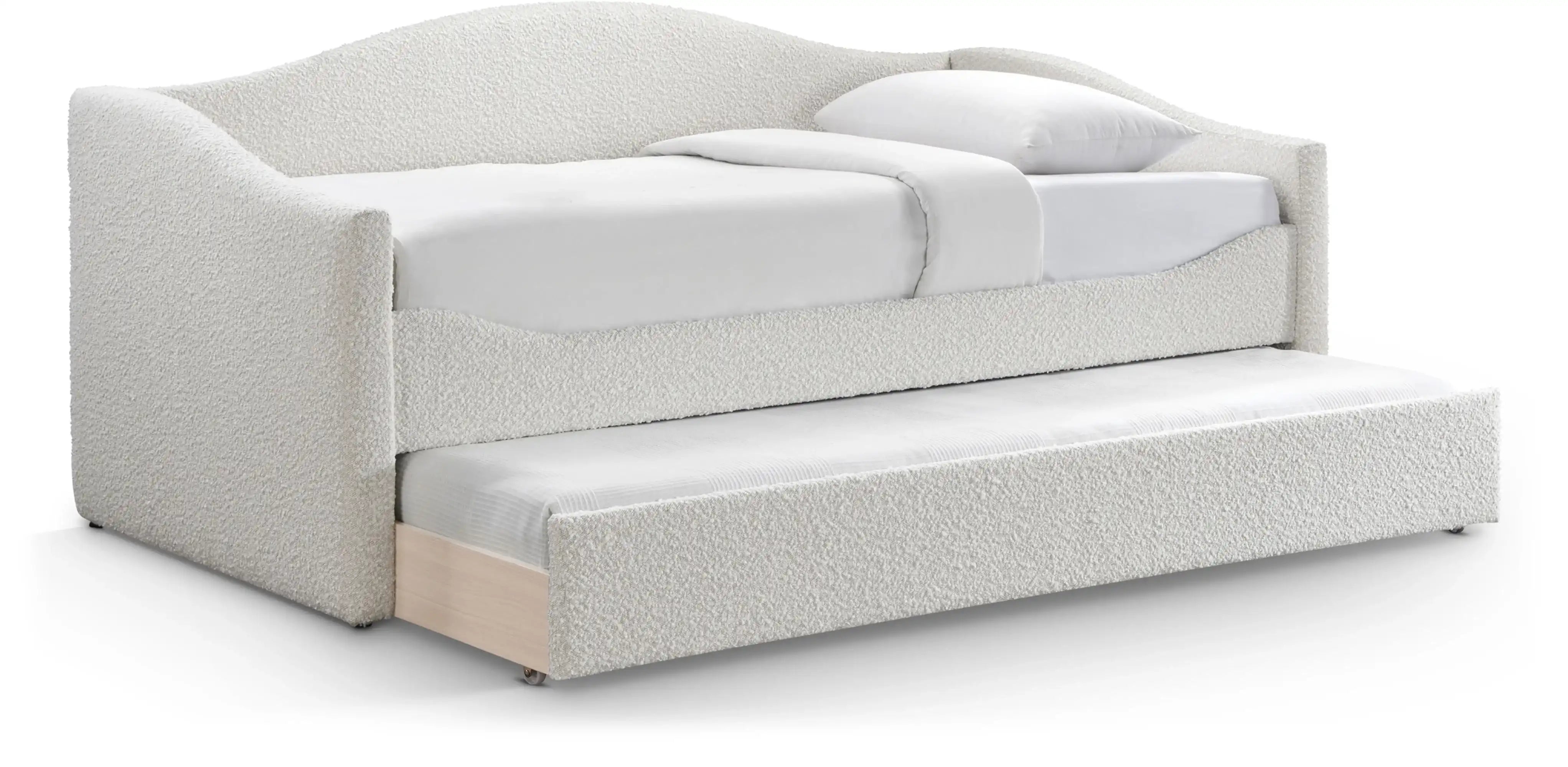 Arlo - Twin Daybed - Cream - Best Buy Furniture