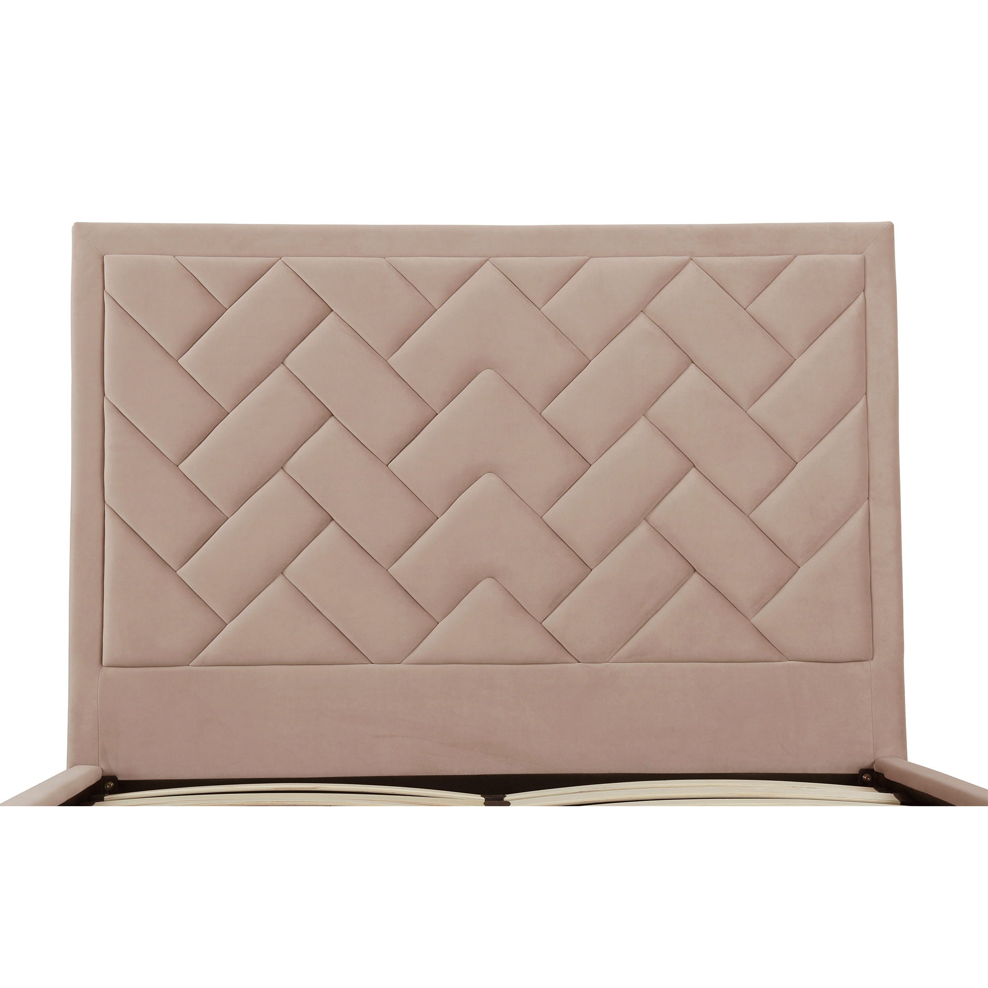 Crosby - Bed With Upholstered Headboard And Slats
