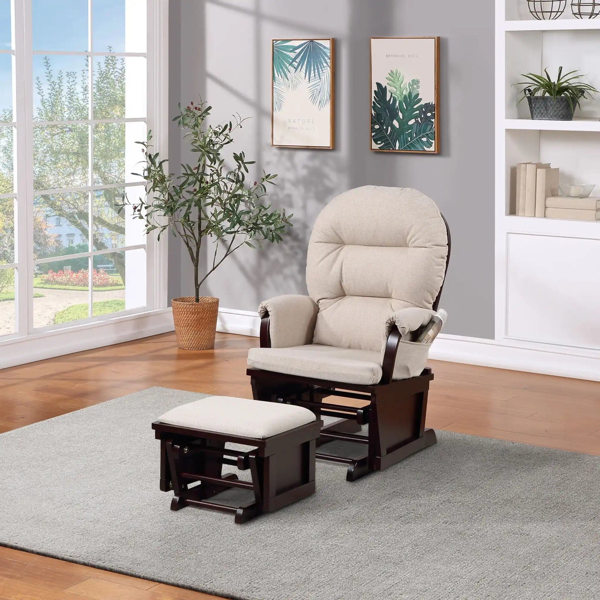 Madison - Glider & Ottoman - Best Buy Furniture