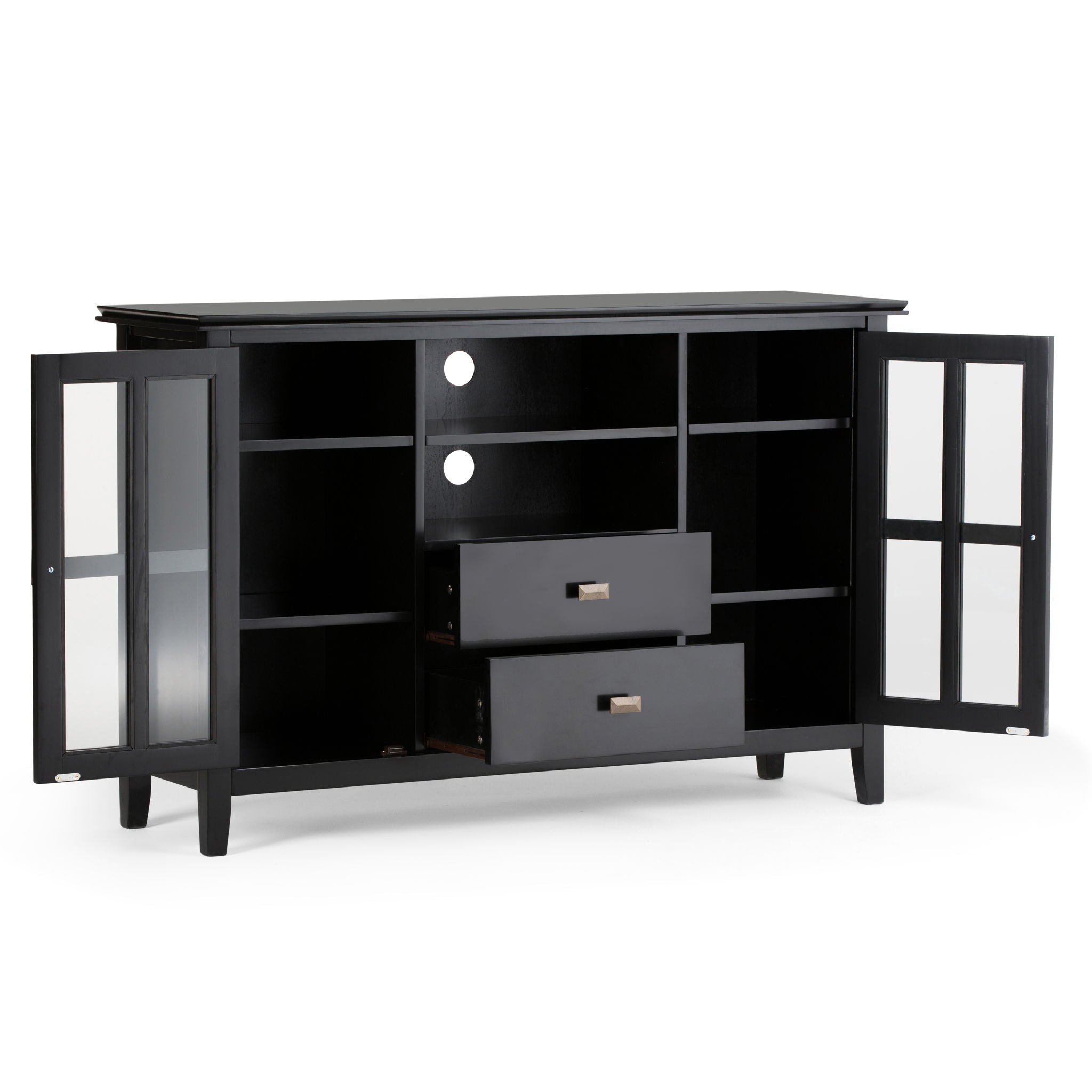 Artisan - Handcrafted, Tall TV Media Stand - Best Buy Furniture