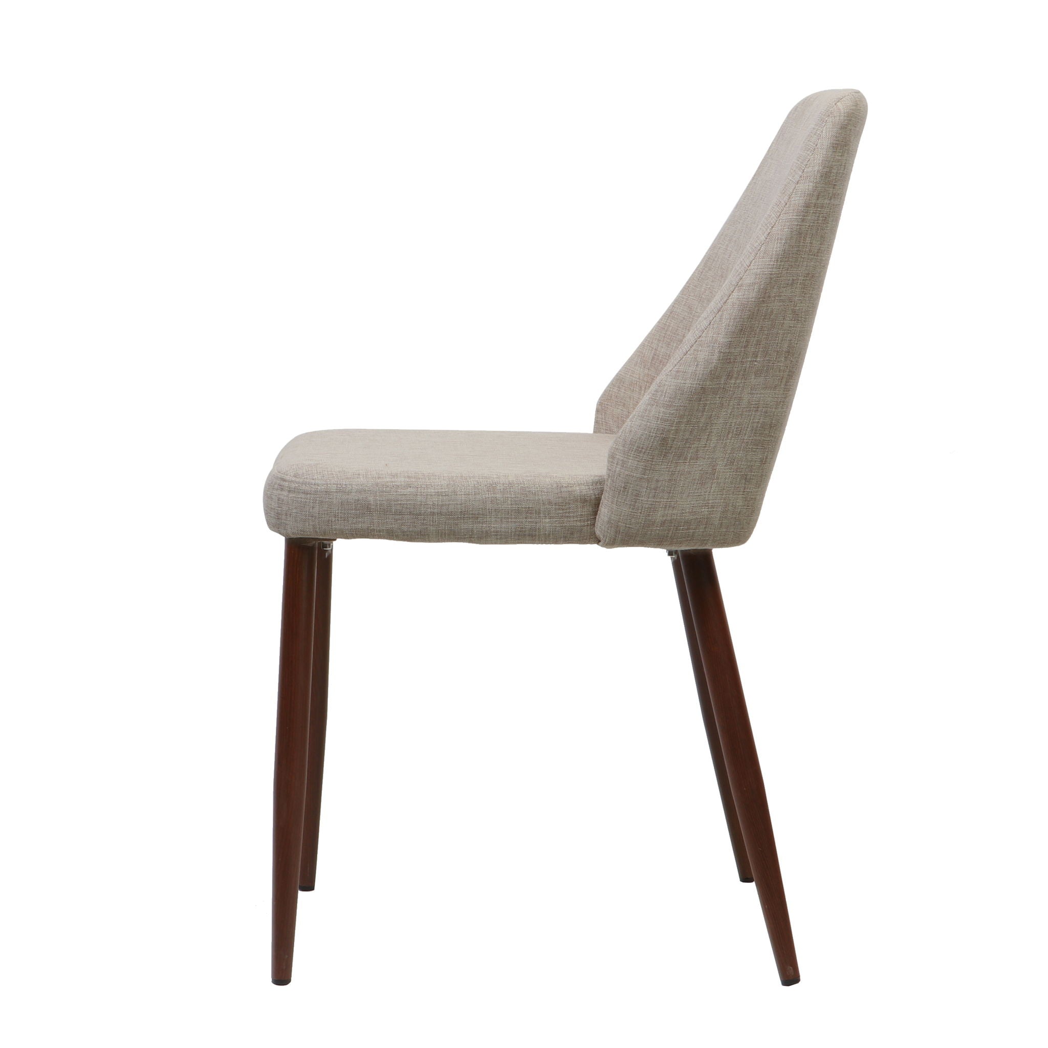 Modern Dining Chair With Iron Legs And Wood Finish - Best Buy Furniture