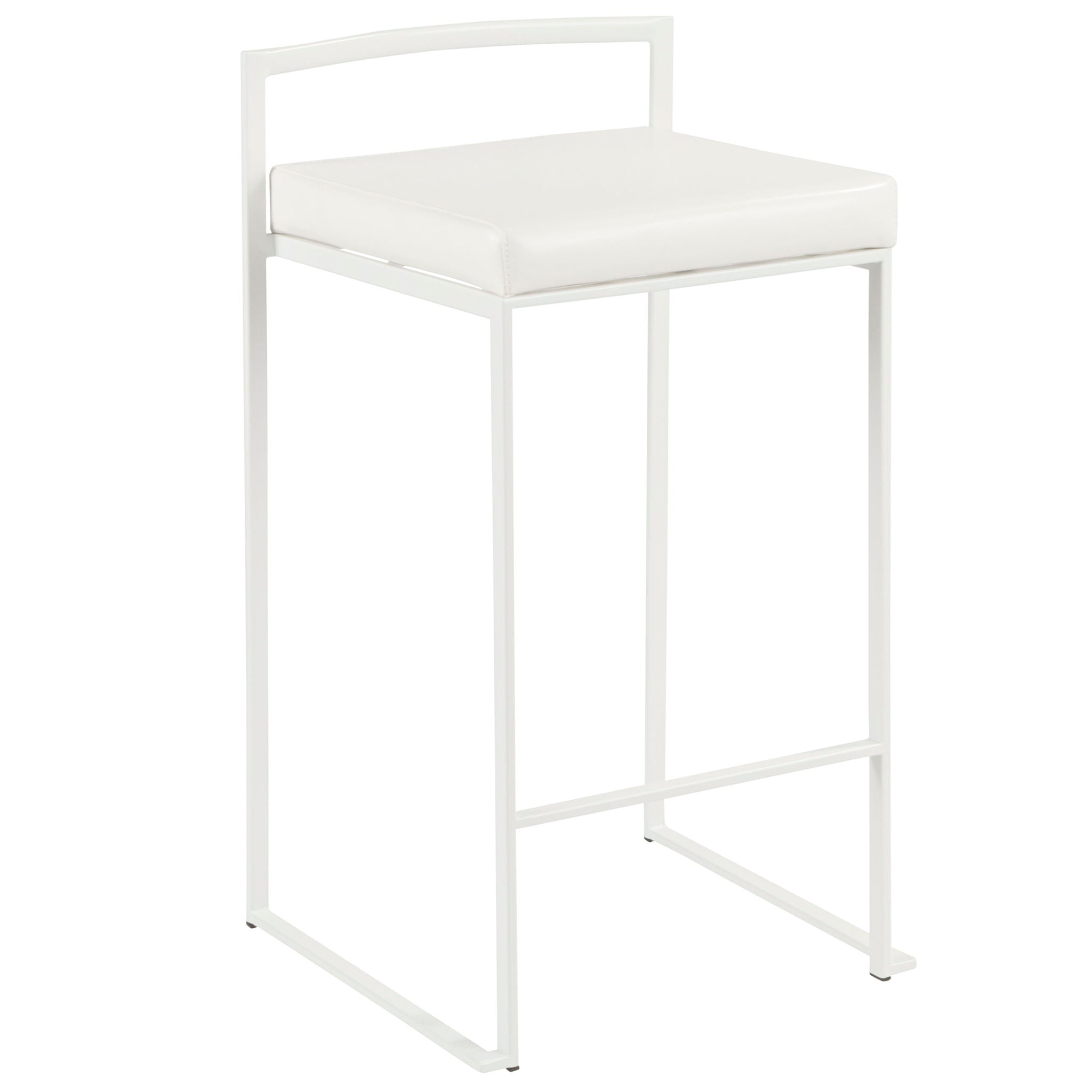 Fuji - Simple Elegance, Contemporary Stackable Counter Stool - Best Buy Furniture