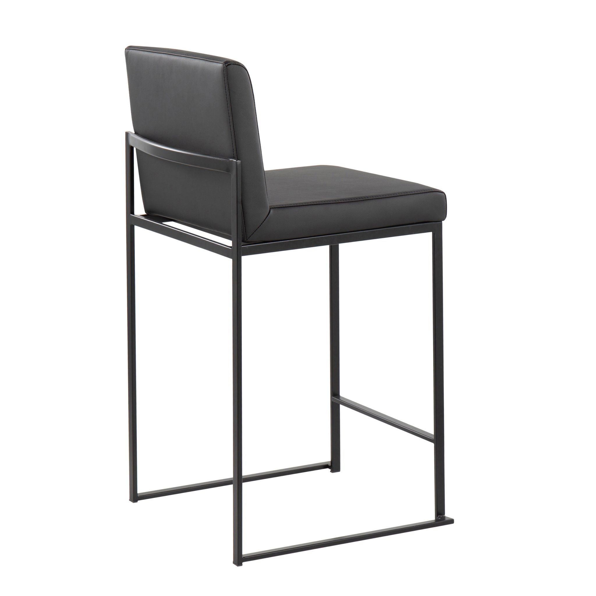 Fuji - Contemporary Modern Elegance, High Back Counter Stool - Best Buy Furniture
