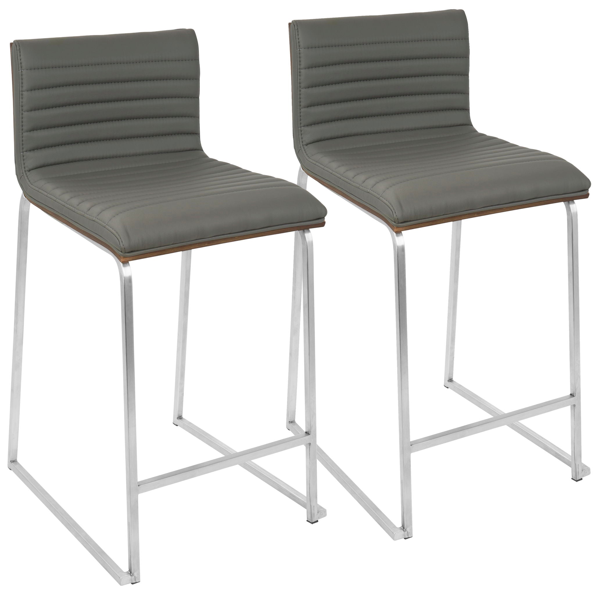 Mara - Contemporary Elegant Design Counter Stool (Set of 2) - Best Buy Furniture