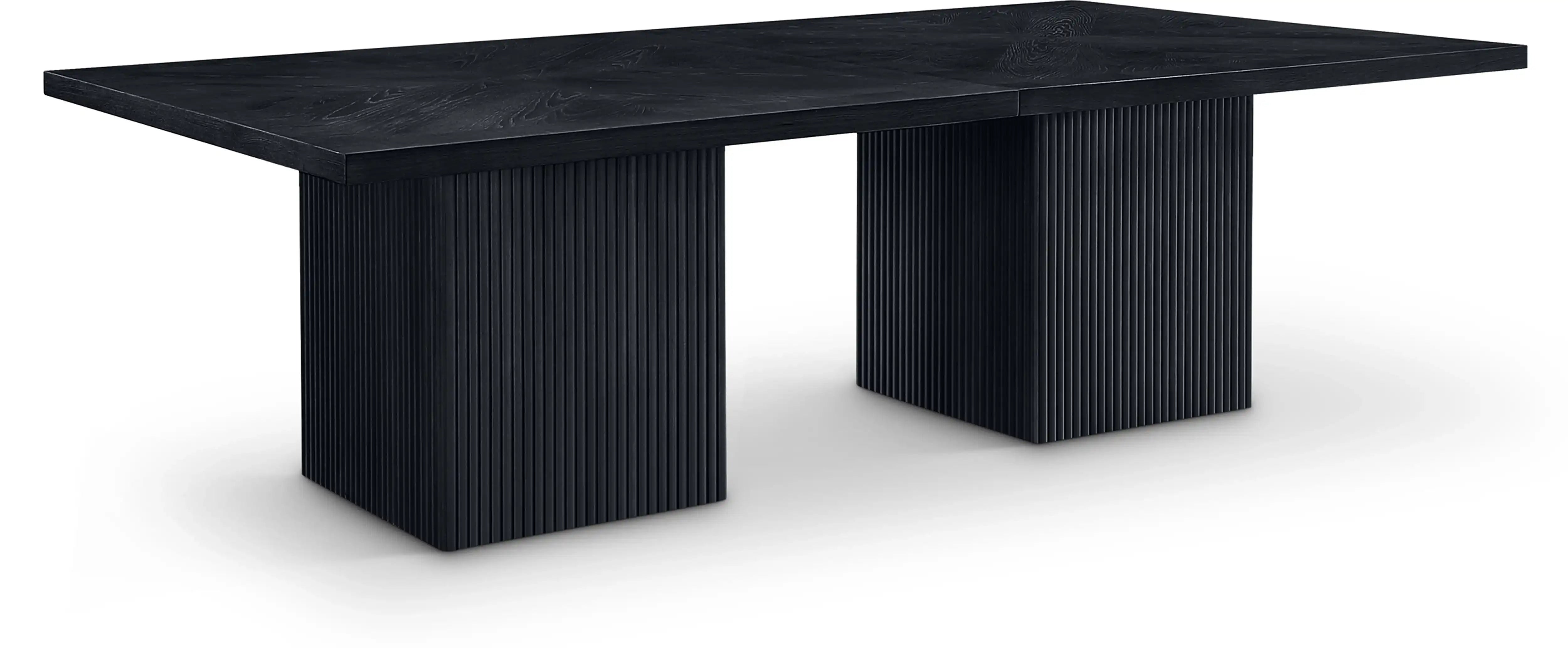 Belinda - Wood Modular Dining Table - Black - Best Buy Furniture