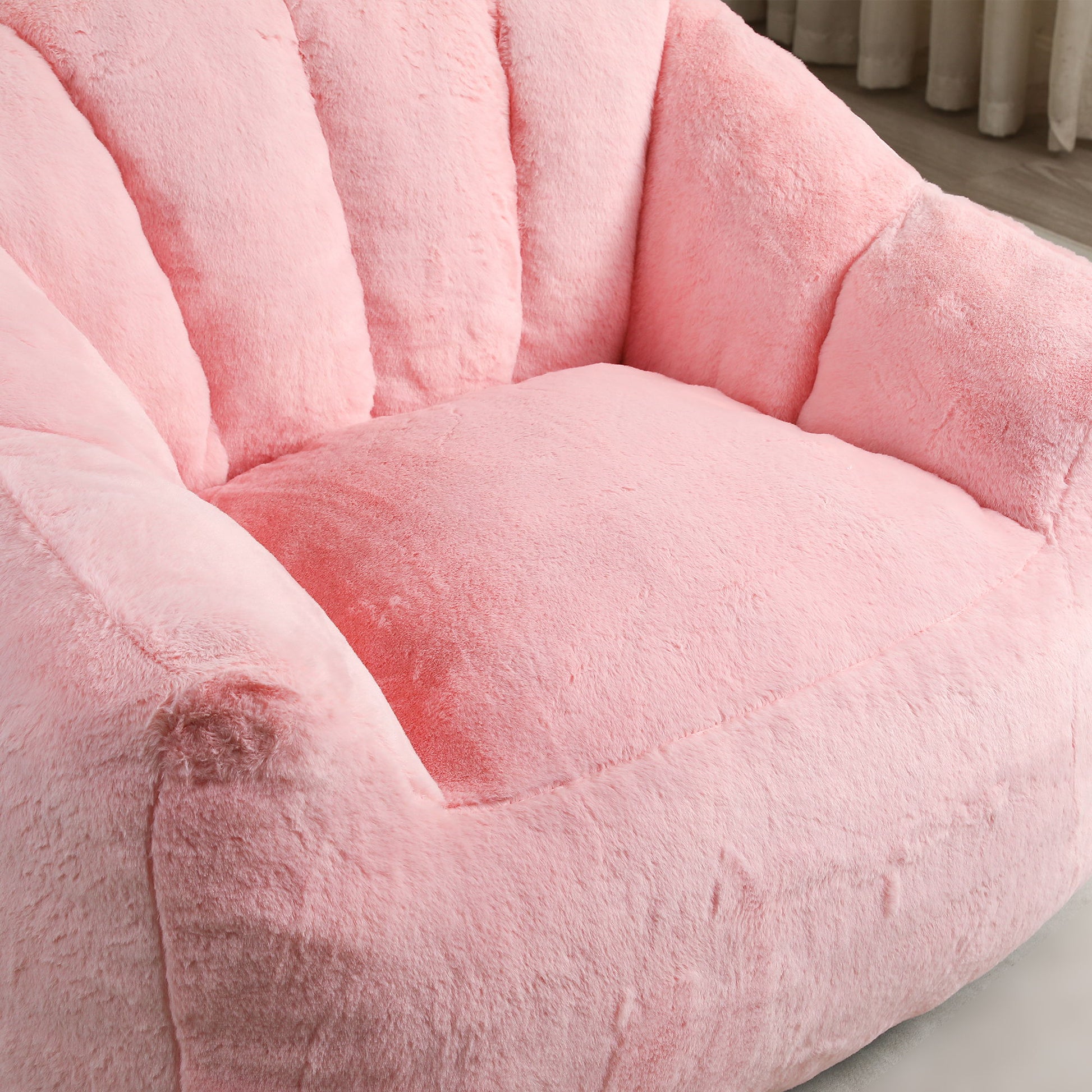 Beanbag Chair, Beanbag Sofa Chair With Armrests Stuffed High Density Foam - Best Buy Furniture