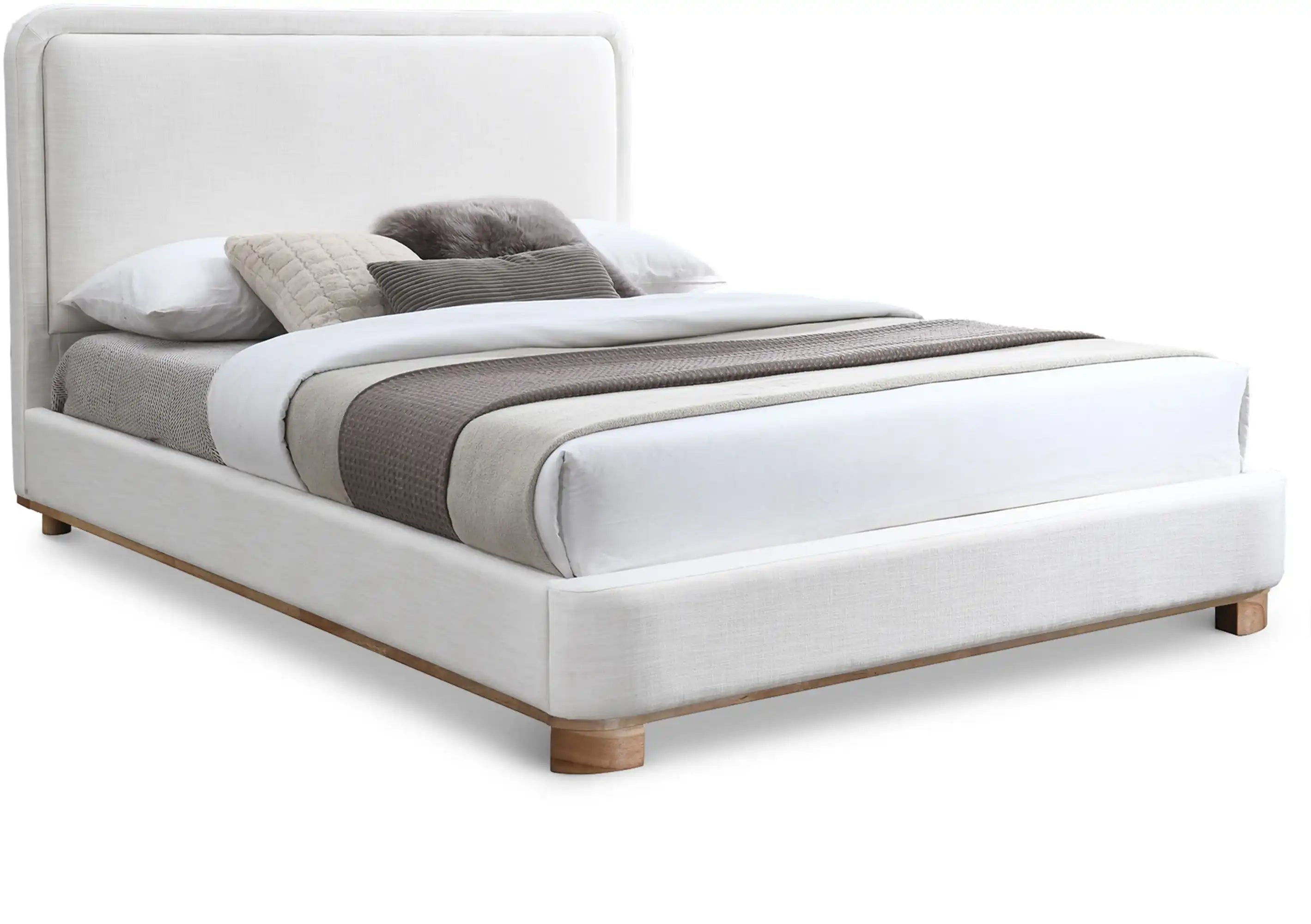 Nolita - Bed With Natural Base - Best Buy Furniture