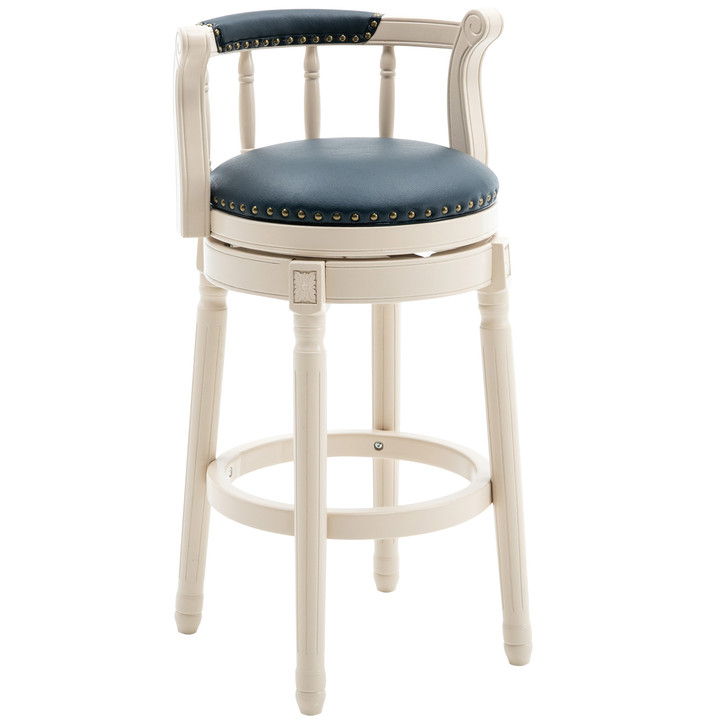Leather Wooden Bar Stool - Best Buy Furniture