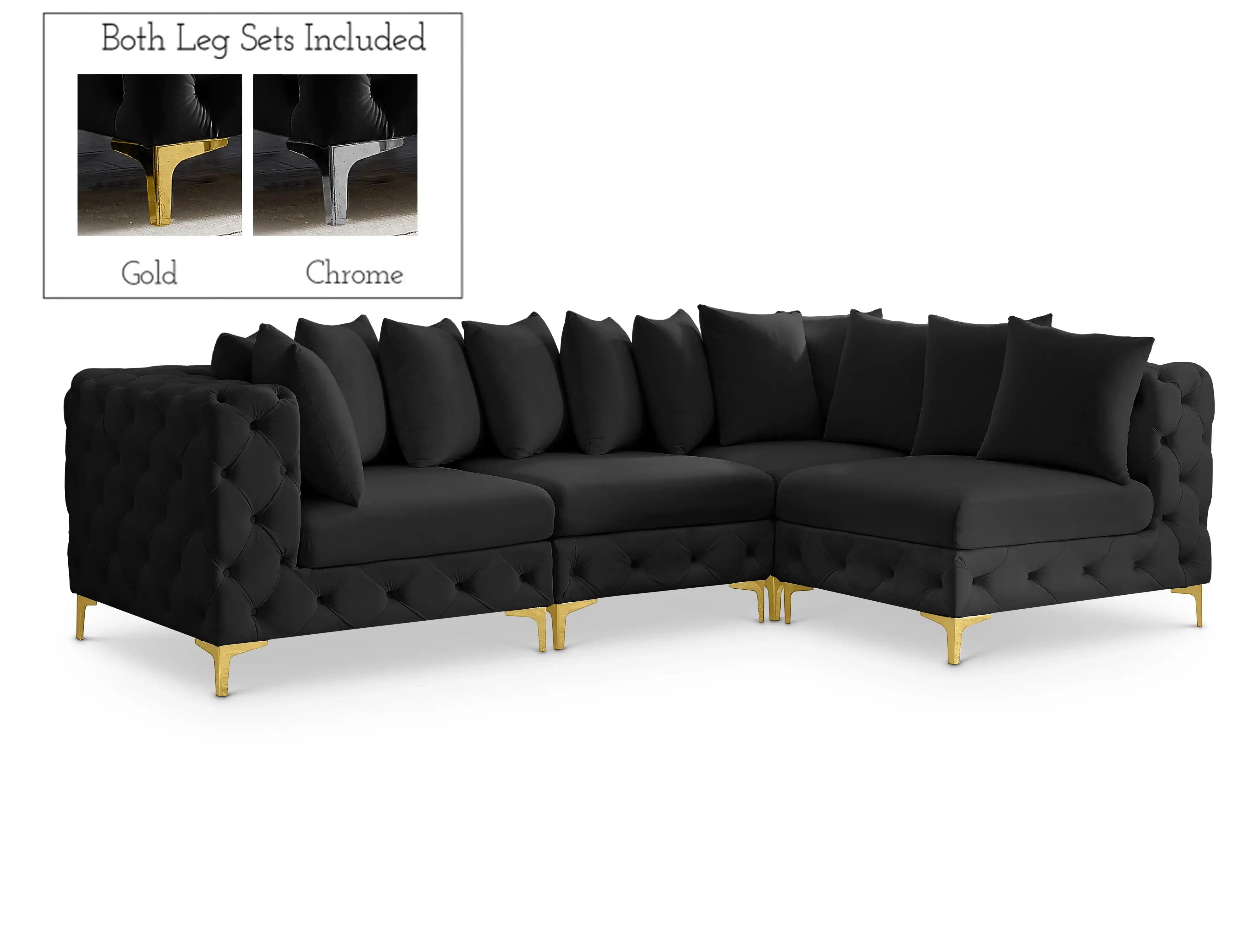 Tremblay - 4 Piece Modular Sectional - Best Buy Furniture
