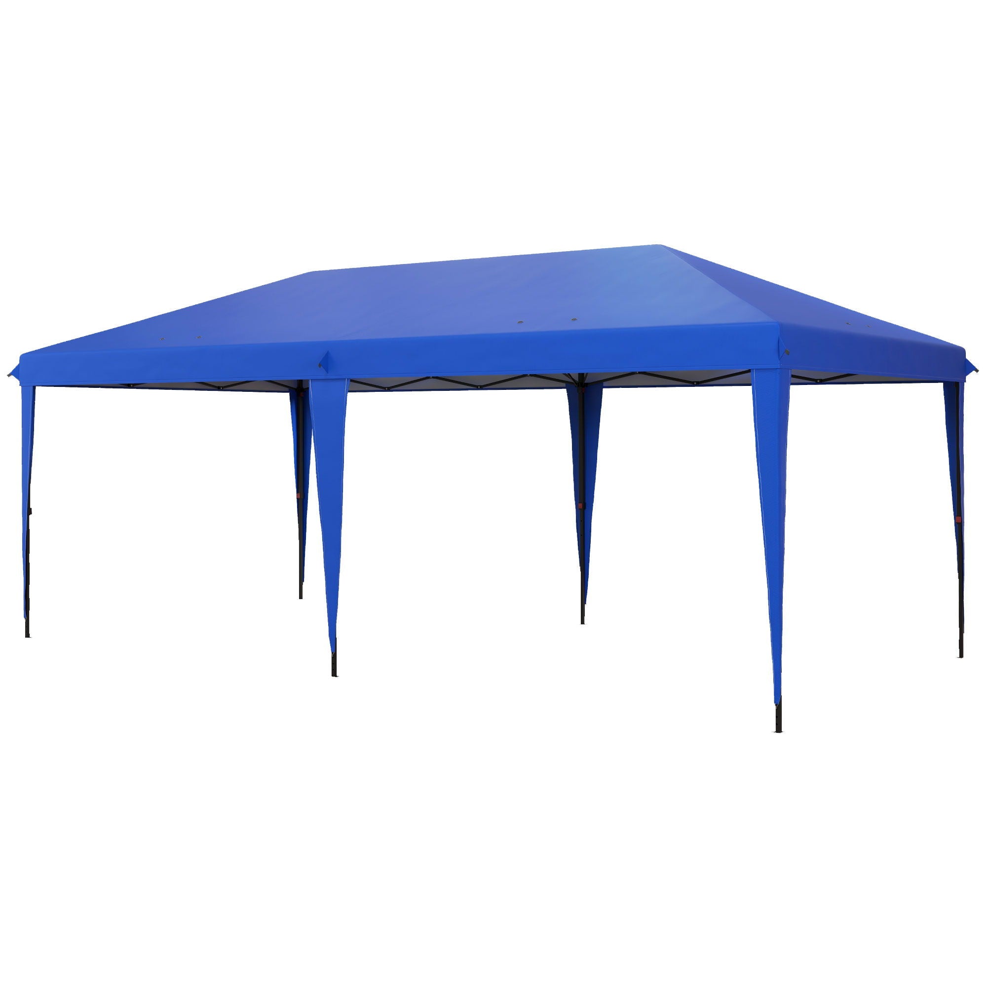 Outsunny - 10' x 19.2' Pop Up Canopy Tent, Heavy Duty Tent For Parties, Outdoor Instant Gazebo Sun Shade Shelter With Carry Bag For Catering, Events, Wedding, Backyard Bbq - Best Buy Furniture