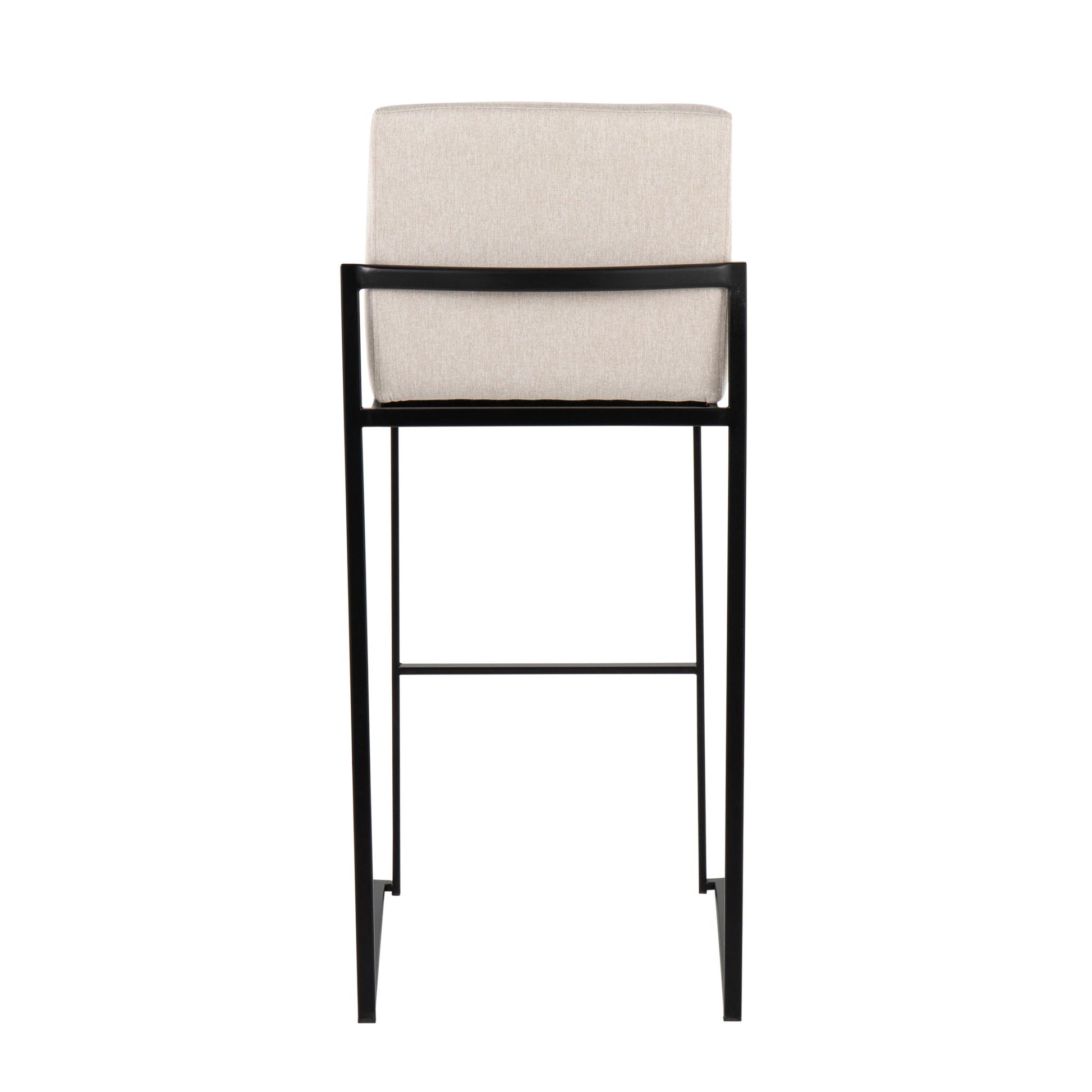 Fuji - Contemporary High Back Barstool Elegant Design - Best Buy Furniture