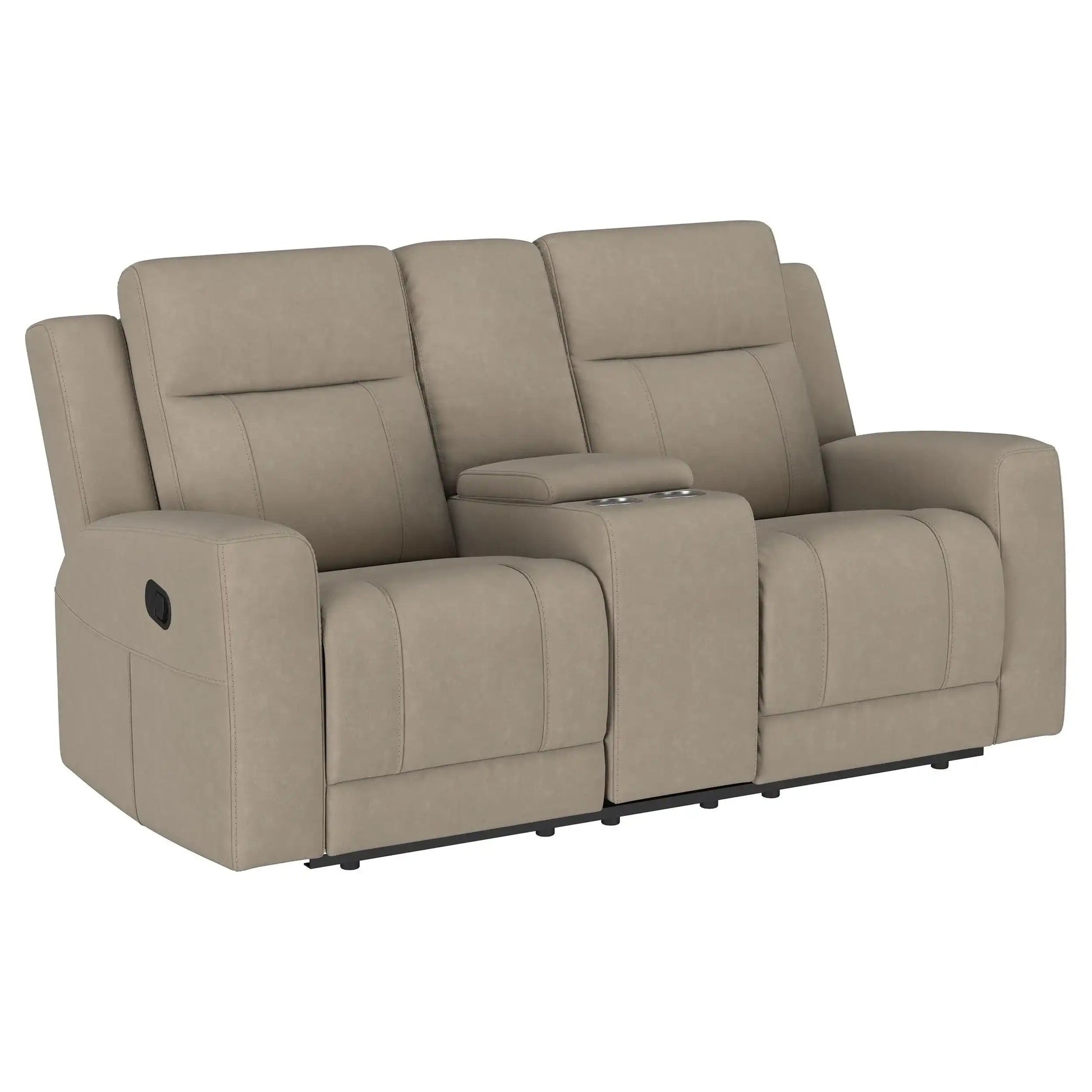 Brentwood - Upholstered Motion Reclining Loveseat - Best Buy Furniture