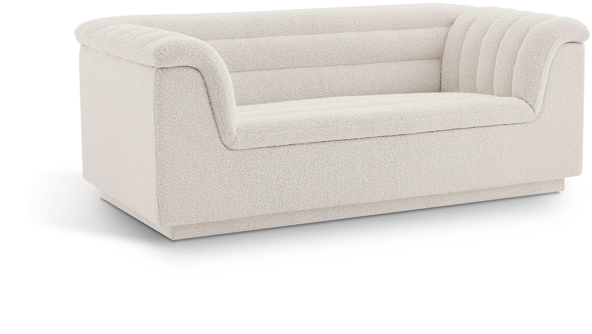 Cascade - Boucle Loveseat - Best Buy Furniture