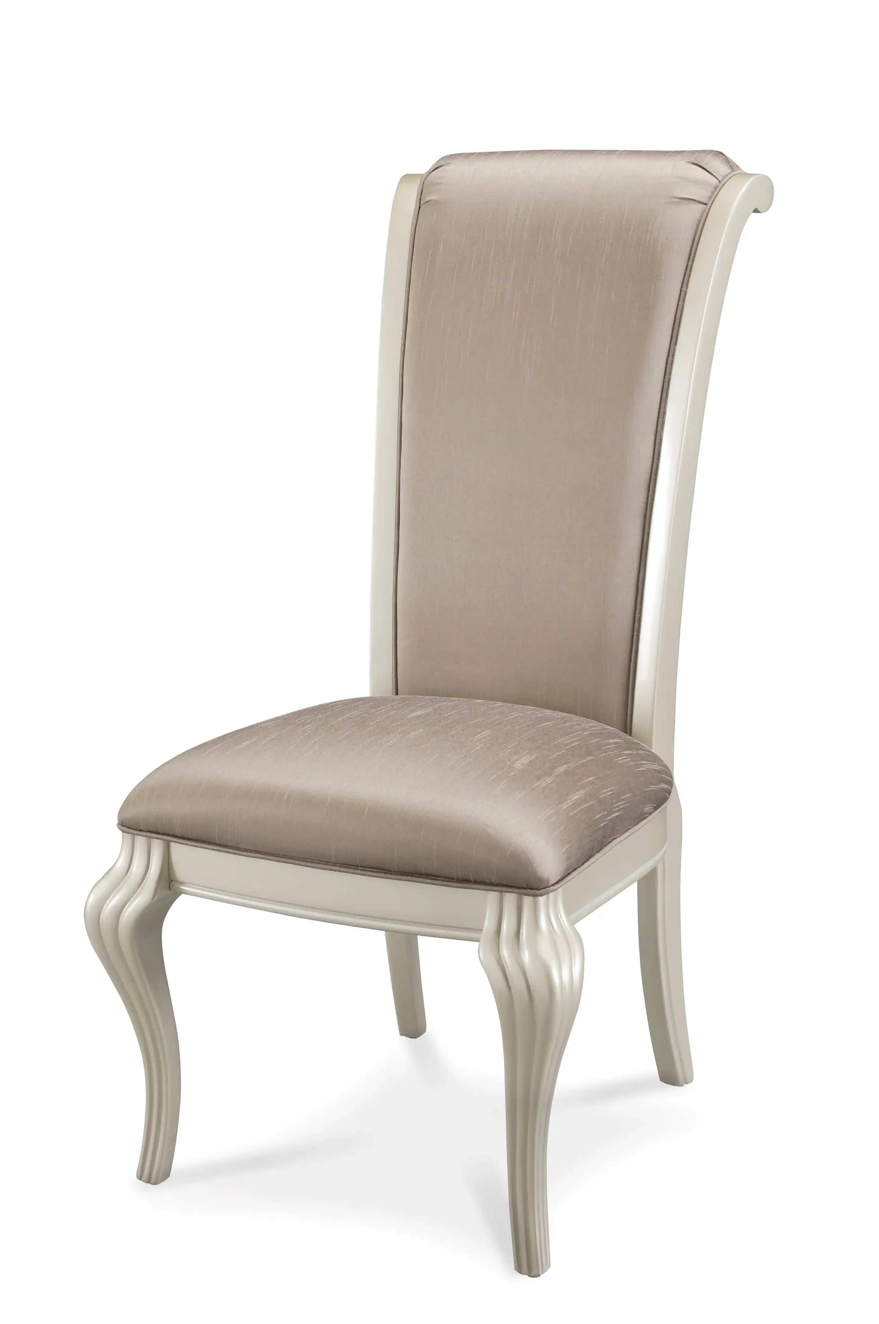 Hollywood Swank - Side Chair - Pearl - Best Buy Furniture