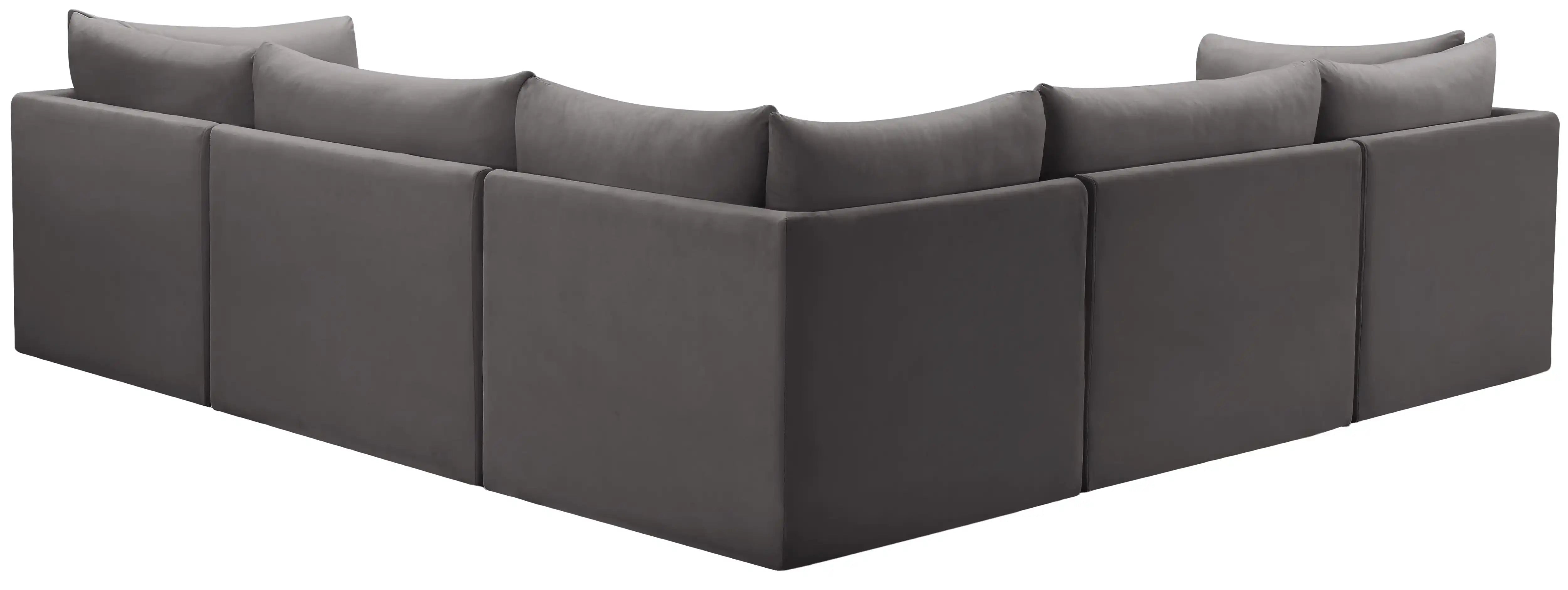 Jacob - Modular Corner Sectional 5 Piece - Best Buy Furniture