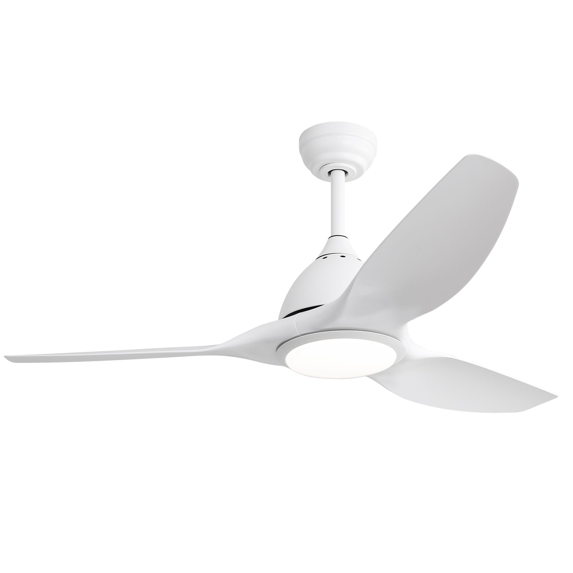 Modern Ceiling Fan With 22W Led Light, 3 ABS Fan Blades Dc Motor Ceiling Fan For Bedroom Living Room - Best Buy Furniture