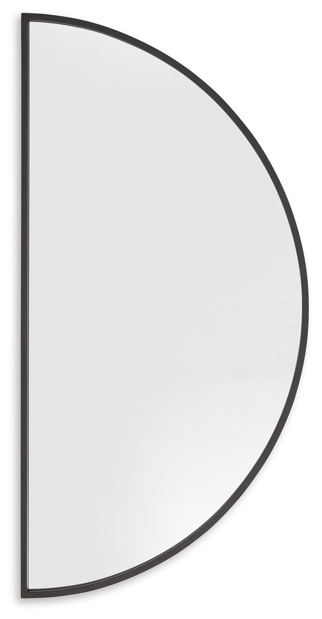 Denlow - Accent Mirror - Black - Best Buy Furniture