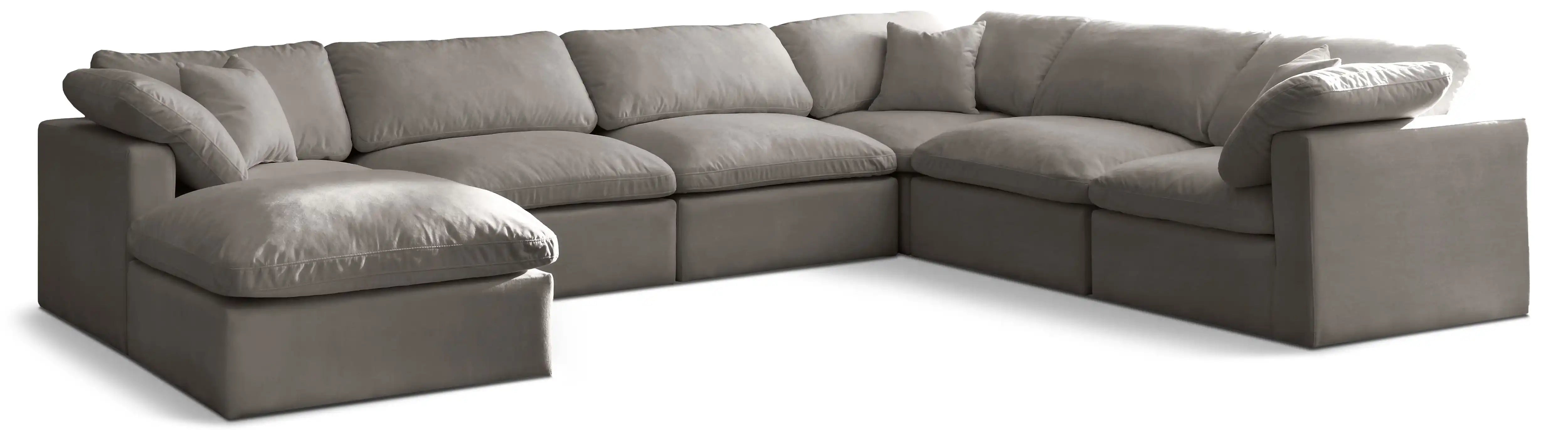 Plush - 7 Piece Modular Sectional - Best Buy Furniture