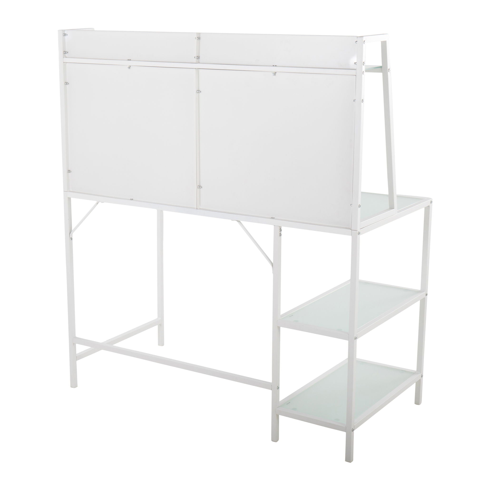 Geo - Tier Contemporary Desk - Best Buy Furniture