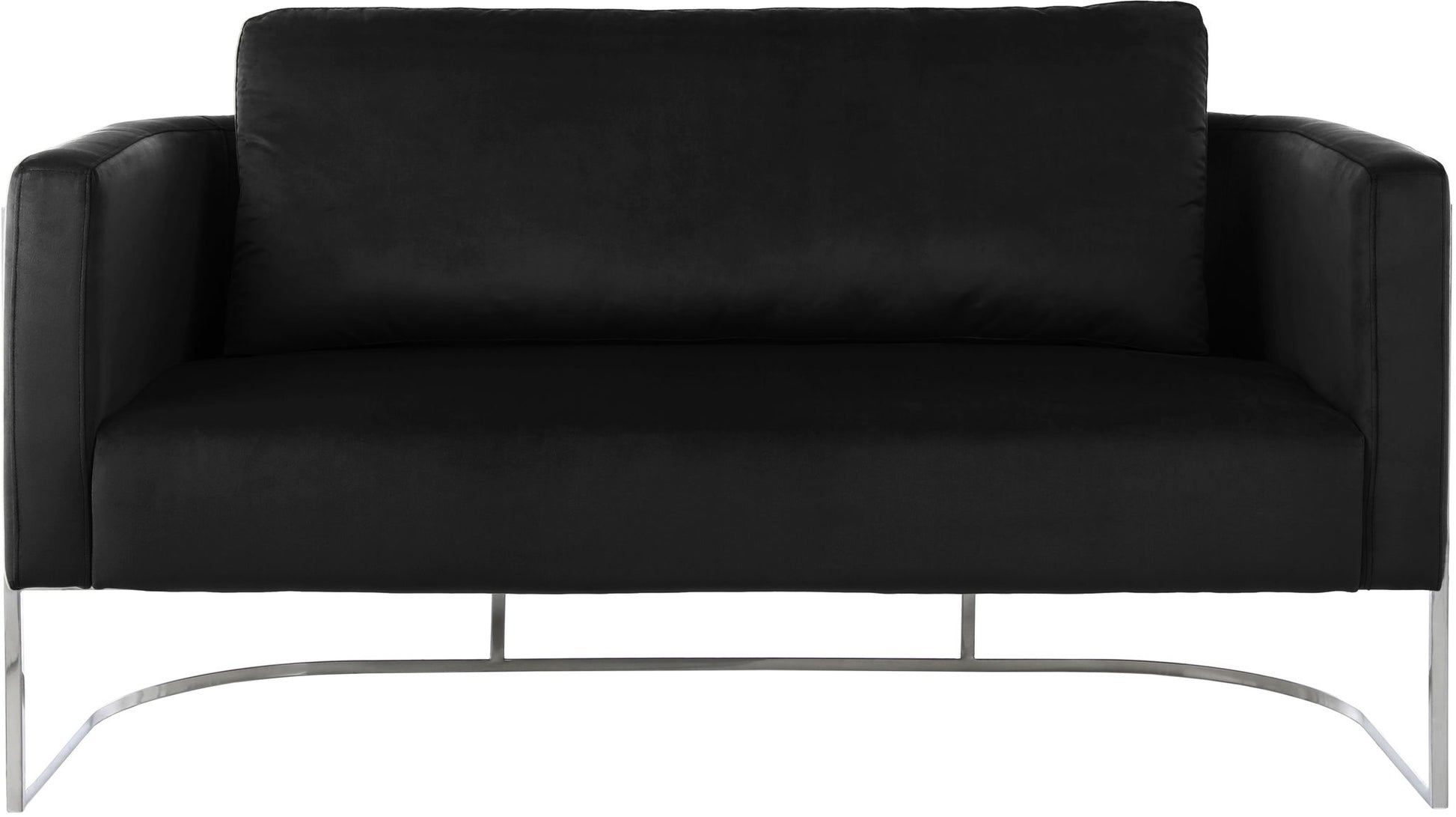 Casa - Loveseat with Chrome Legs - Best Buy Furniture