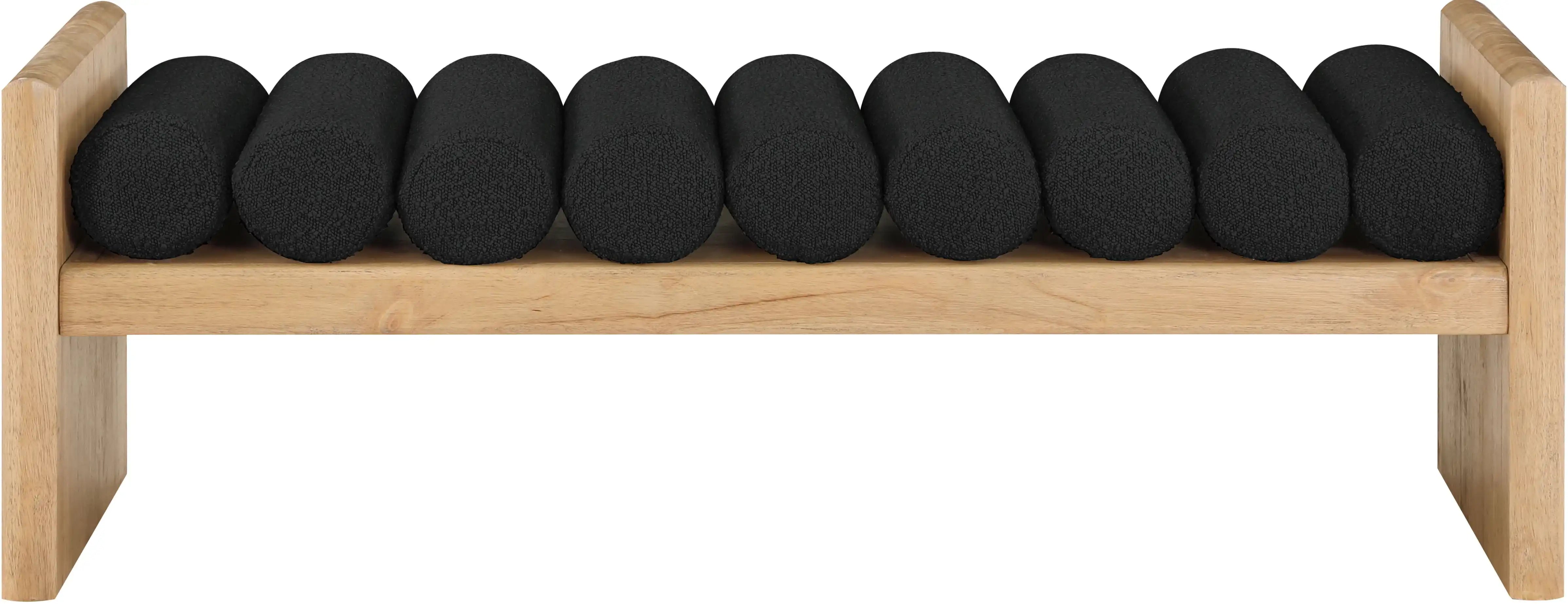 Waverly - Bench With Natural Frame - Best Buy Furniture