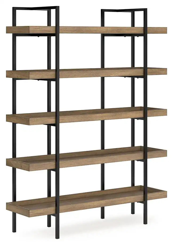 Montia - Bookcase - Light Brown - Best Buy Furniture