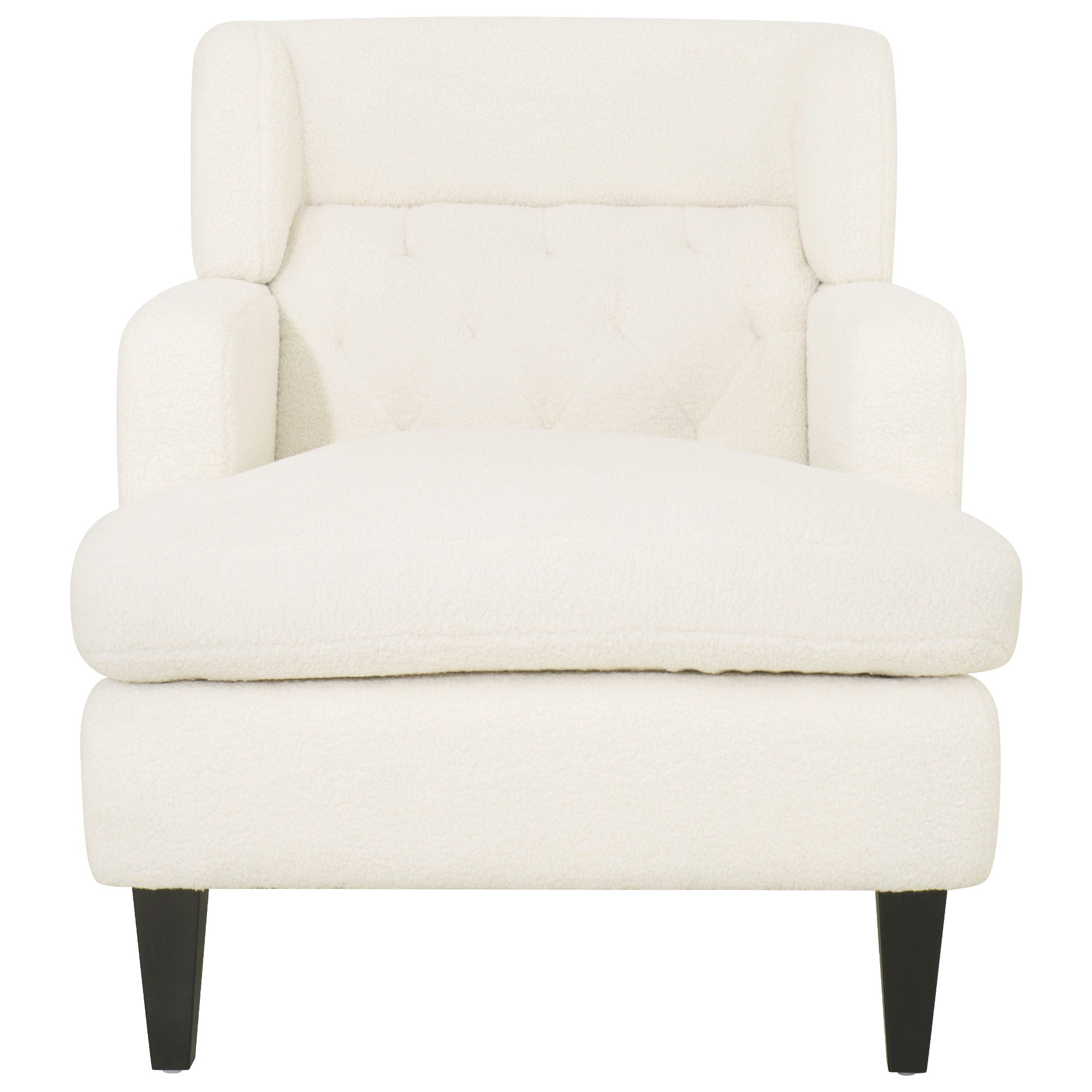 Upholstered Accent Chair Tufted Armchair For Living Room And Bedroom - Best Buy Furniture