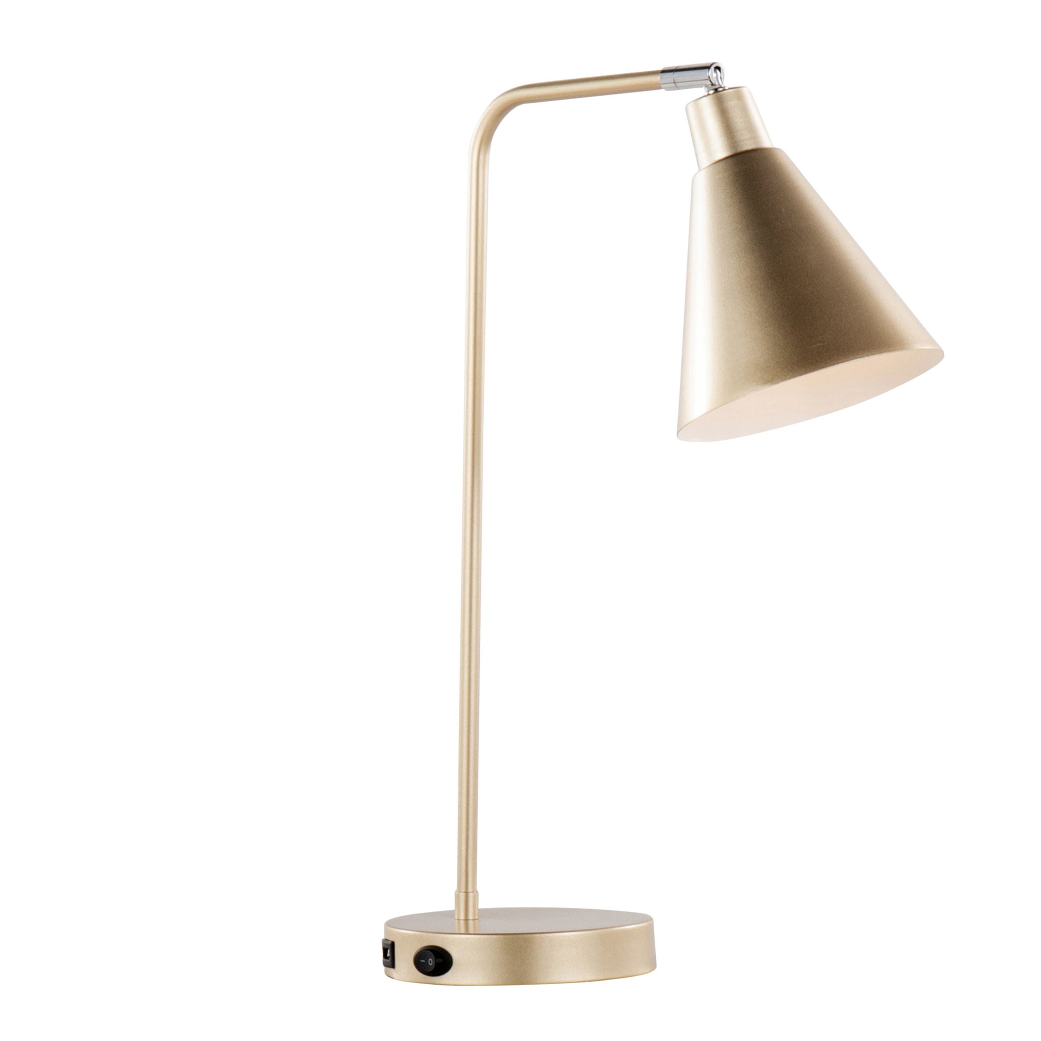 Pix - Contemporary Task Lamp Built In USB Port - Best Buy Furniture