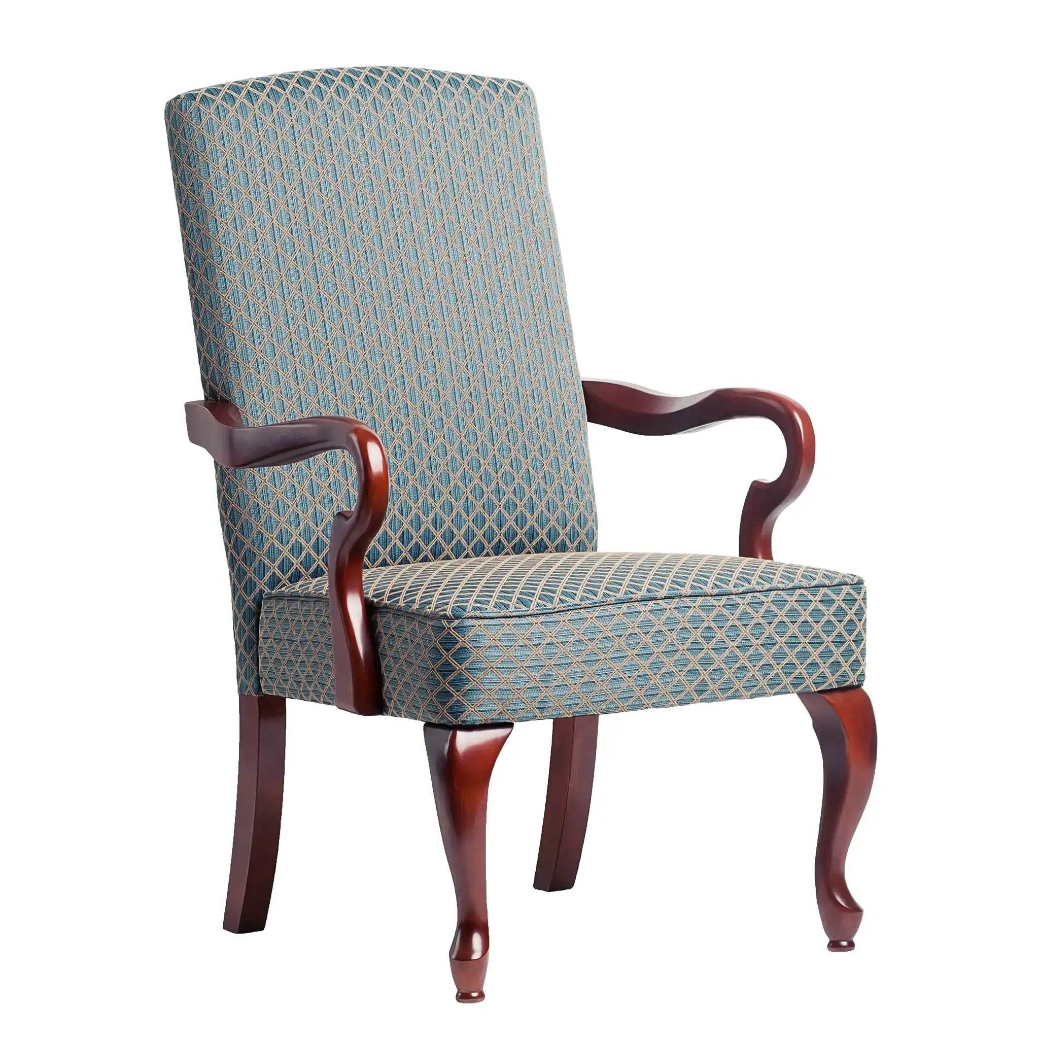 Delaney - Elegant Gooseneck Arm Chair With High Back - Best Buy Furniture