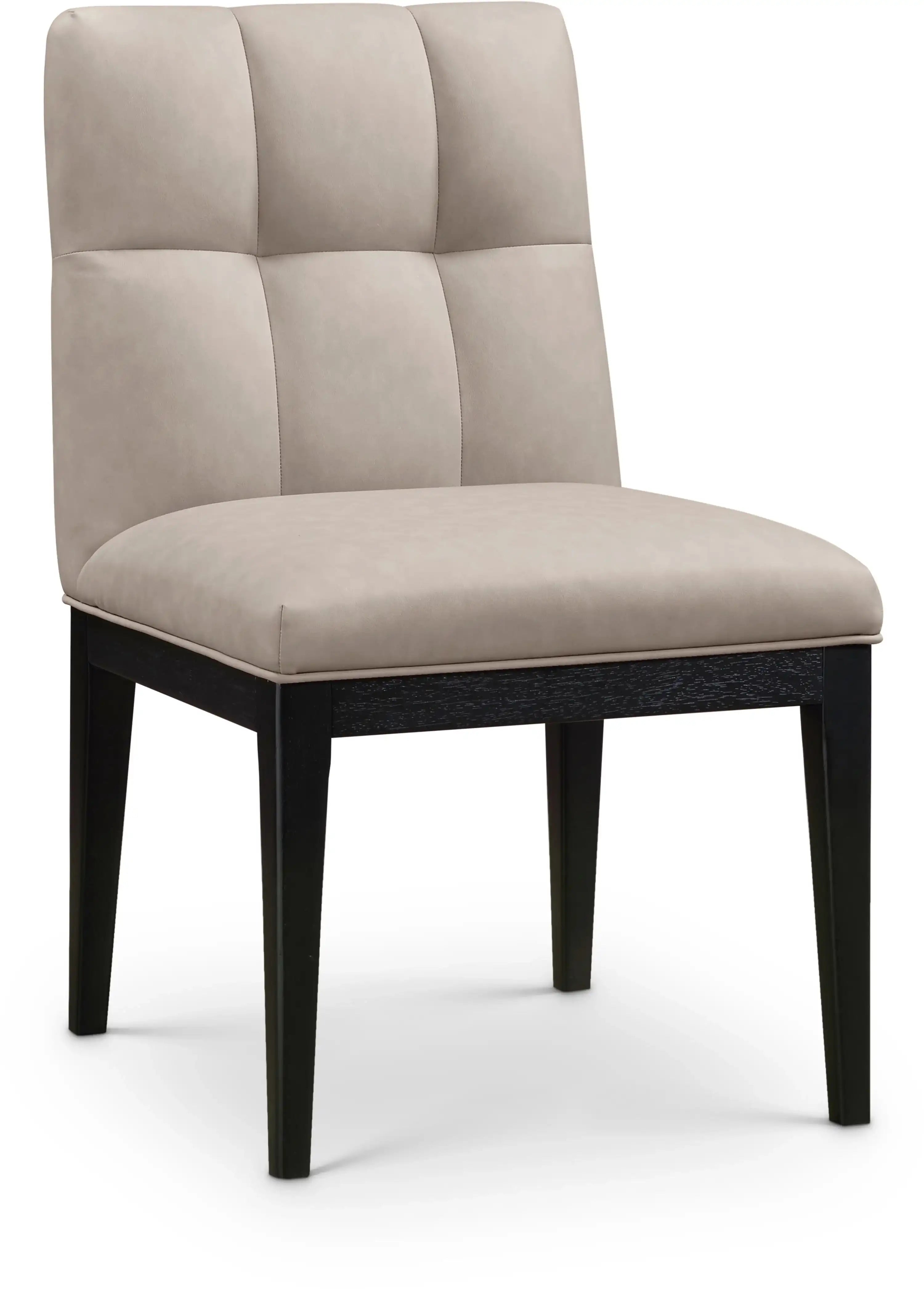 Adrian - Dining Side Chair (Set of 2) - Black Legs - Best Buy Furniture