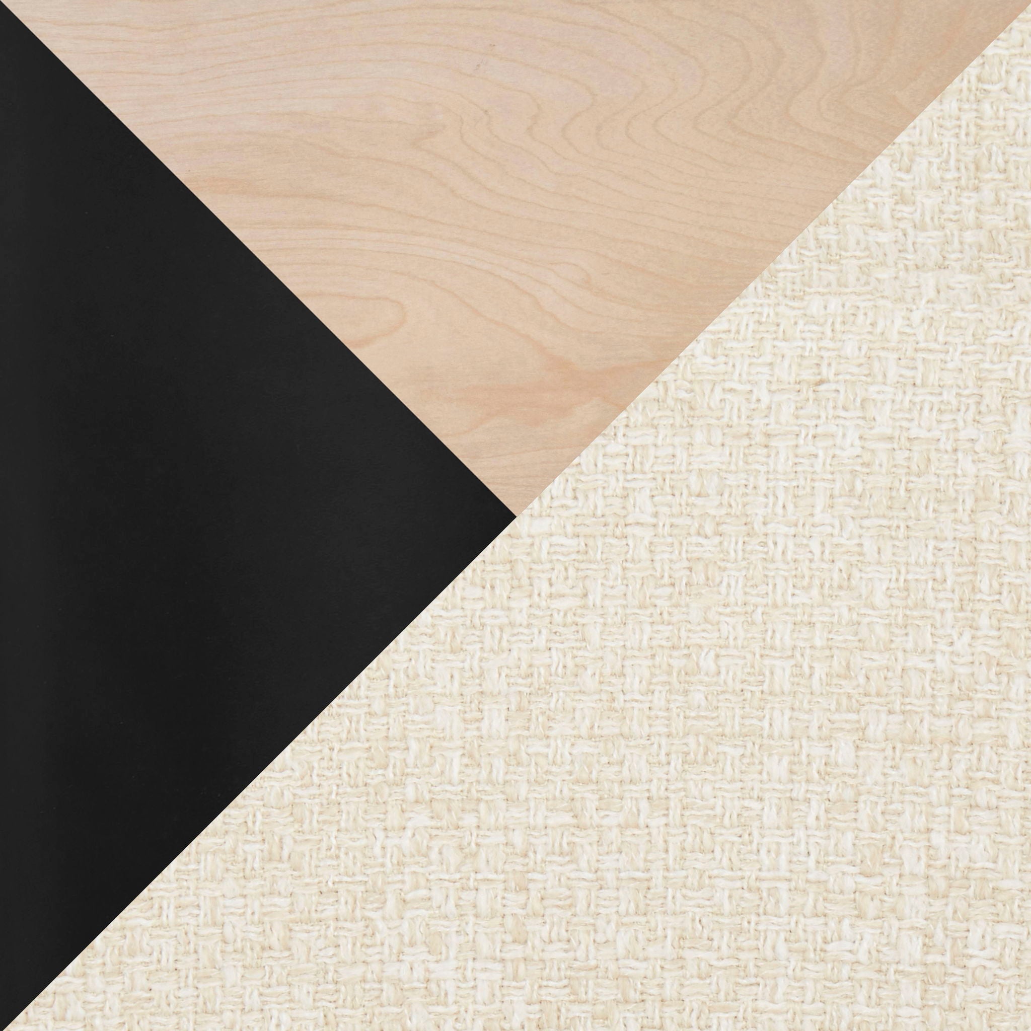 Fuji Boyne - 5 Piece Contemporary Dining Set - Black / Natural / Cream - Best Buy Furniture