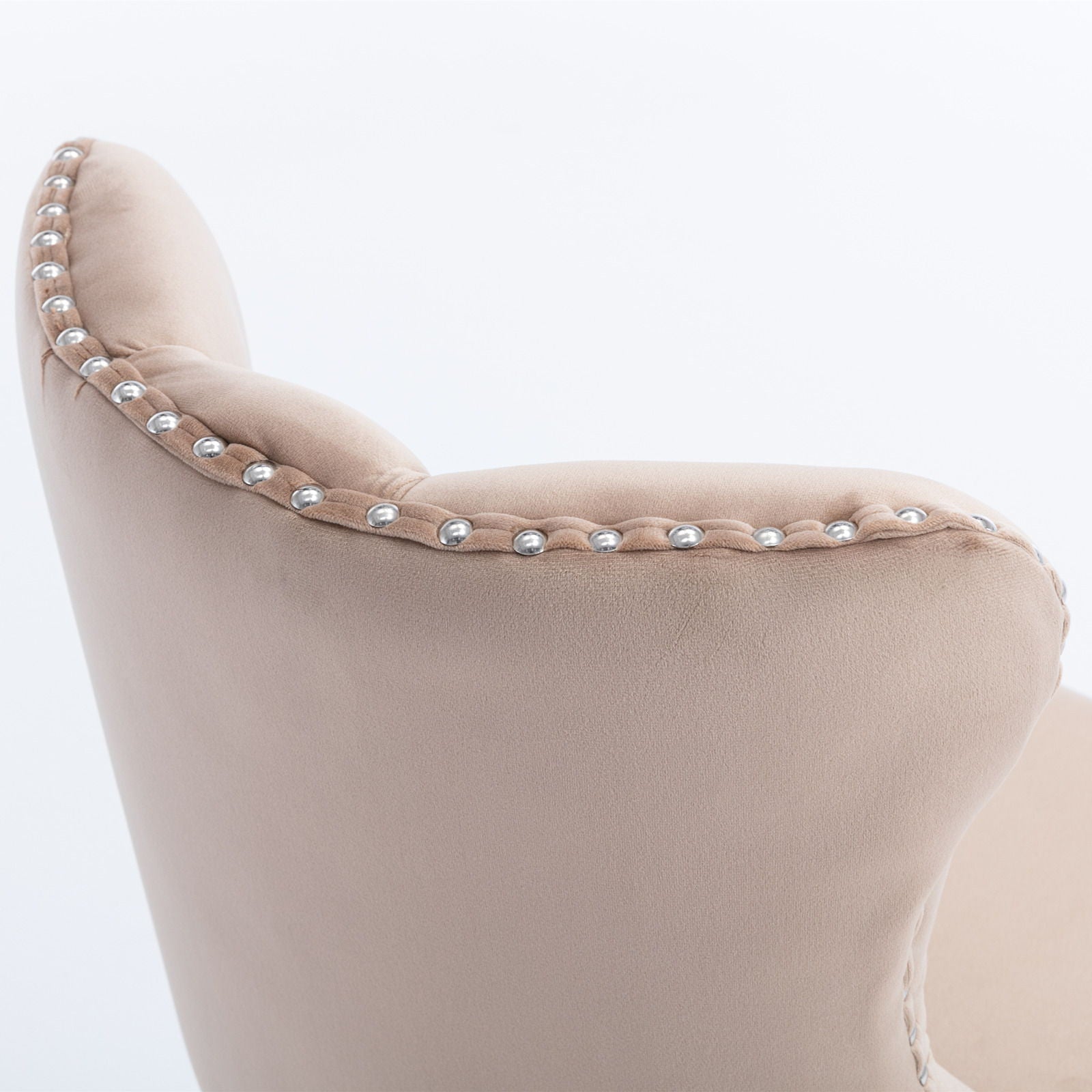 Swivel Velvet Barstools Adjusatble Seat Height From 25-33", Modern Upholstered Chrome Base Bar Stools With Backs Comfortable Tufted For Home Pub And Kitchen Island (Set of 2) - Best Buy Furniture