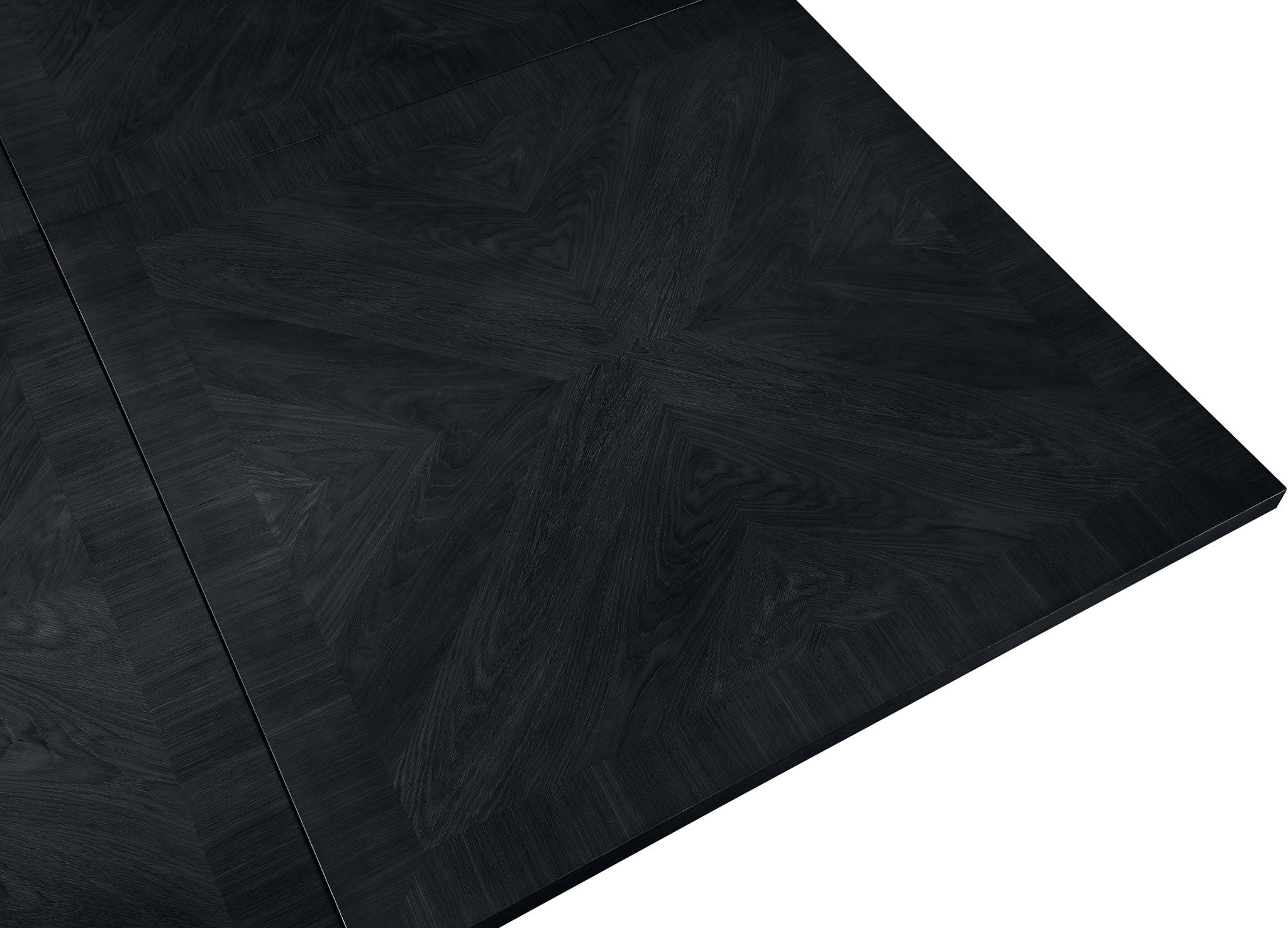 Belinda - Wood Mid-Century Modern Modular Dining Table - Black - Best Buy Furniture