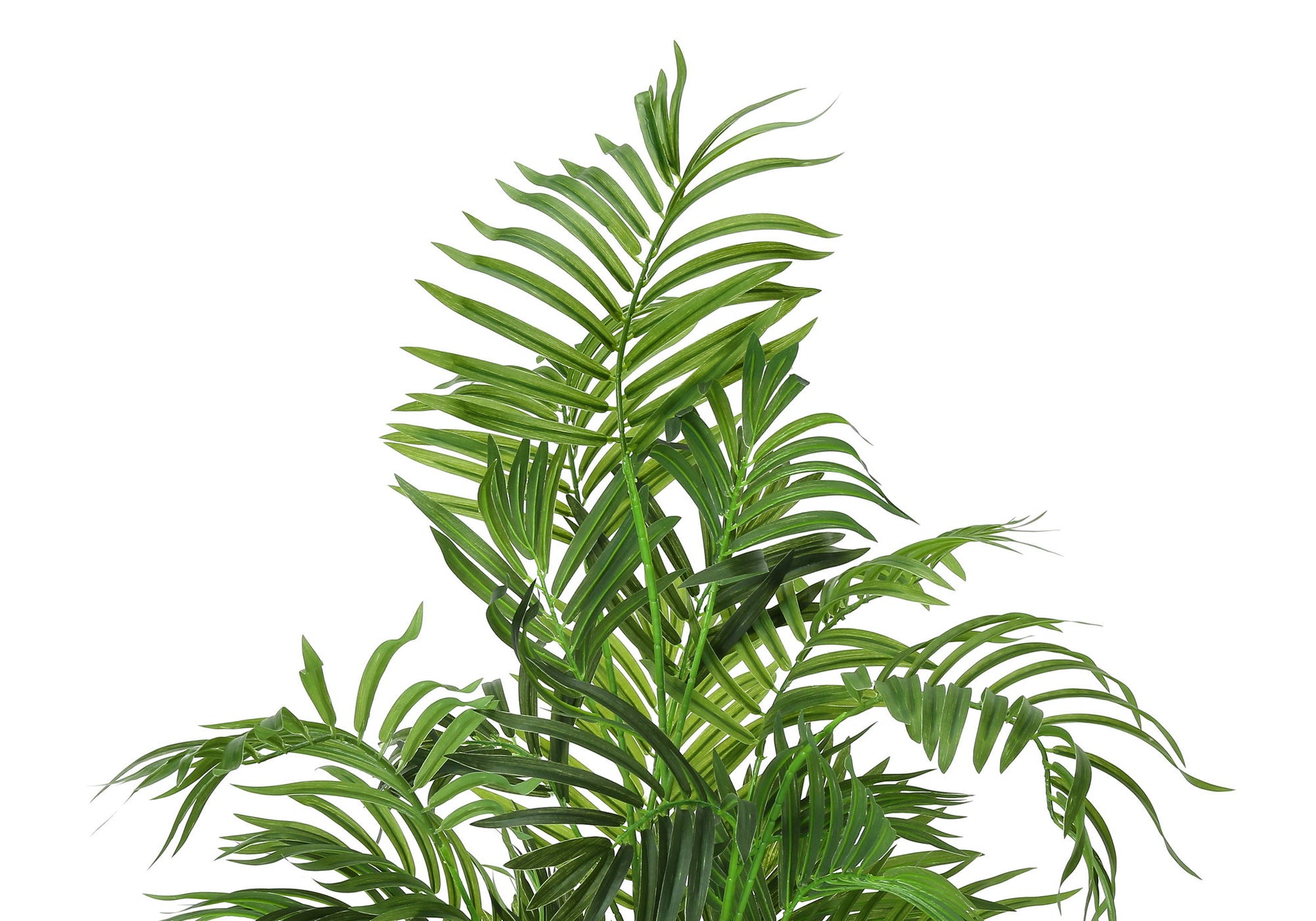 47" Tall, Artificial Plant, Areca Palm Tree, Indoor, Faux, Fake, Floor, Greenery, Potted, Real Touch, Decorative - Green / Black - Best Buy Furniture