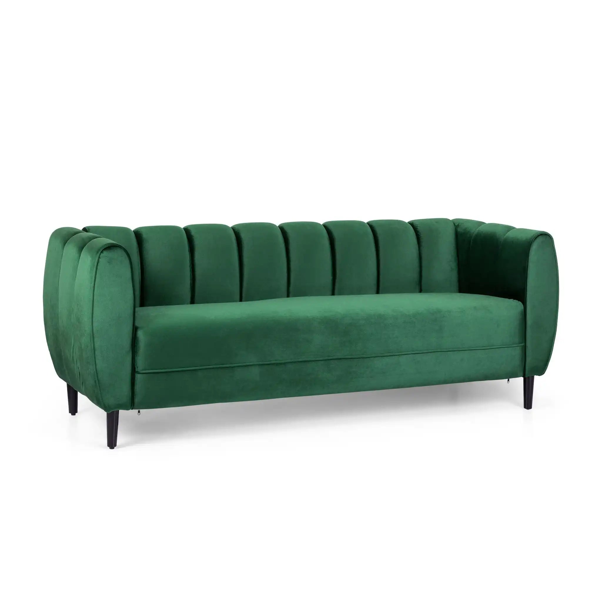Miranda - Modern Glam Velvet 3 Seater Sofa - Best Buy Furniture