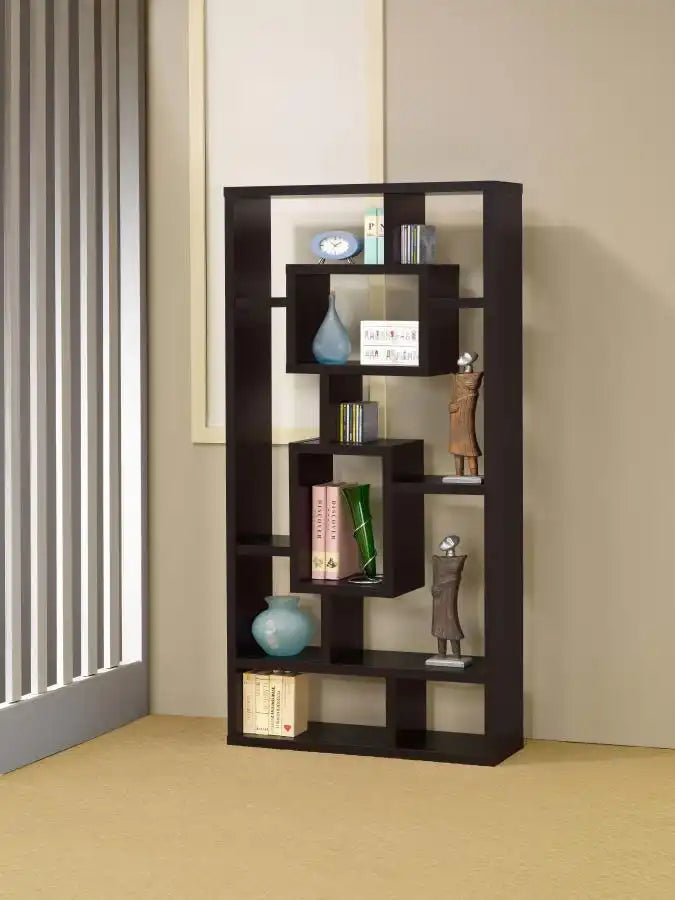 Corey - 8-Shelf Bookshelf - Best Buy Furniture