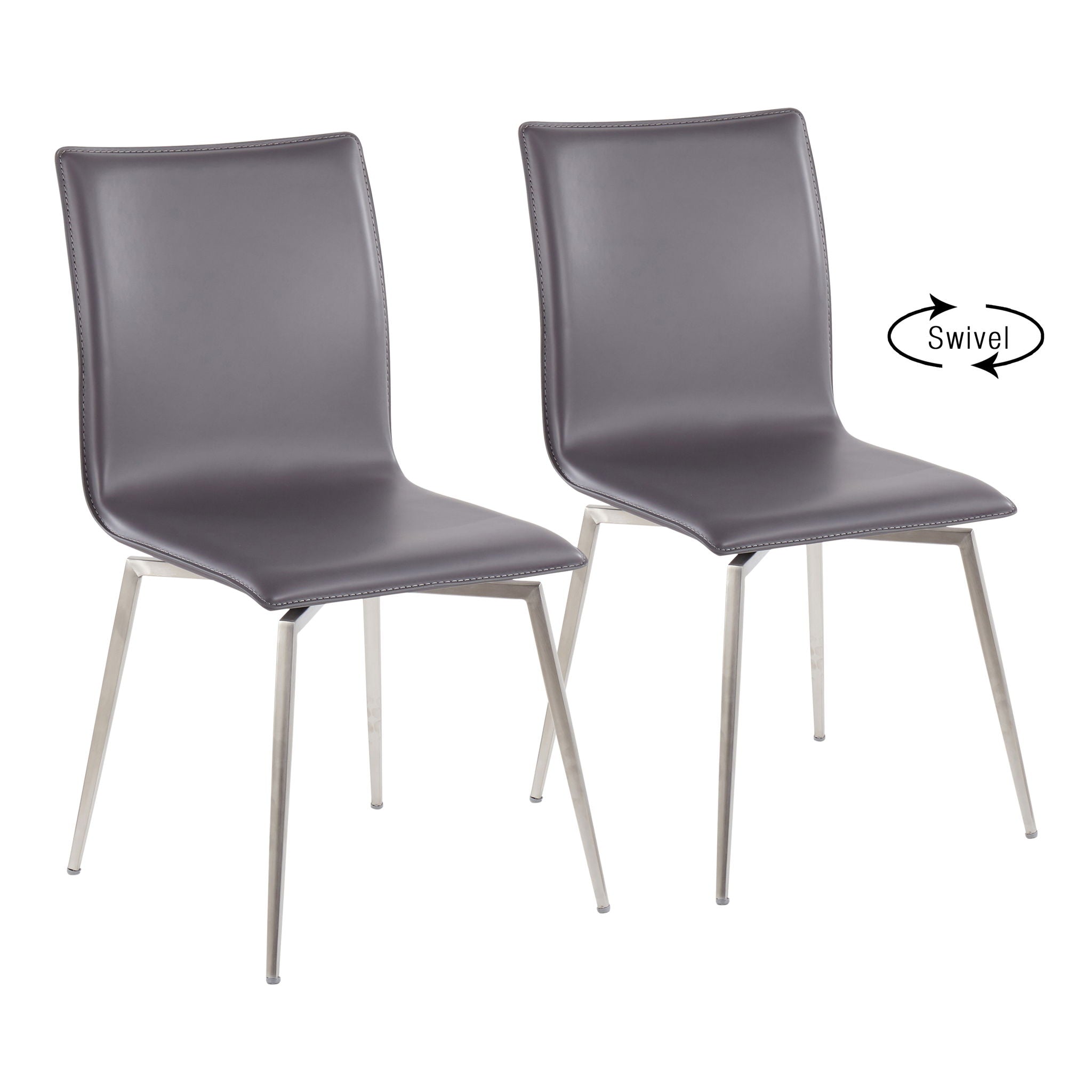 Mason - Contemporary Upholste Chair (Set of 2) - Best Buy Furniture
