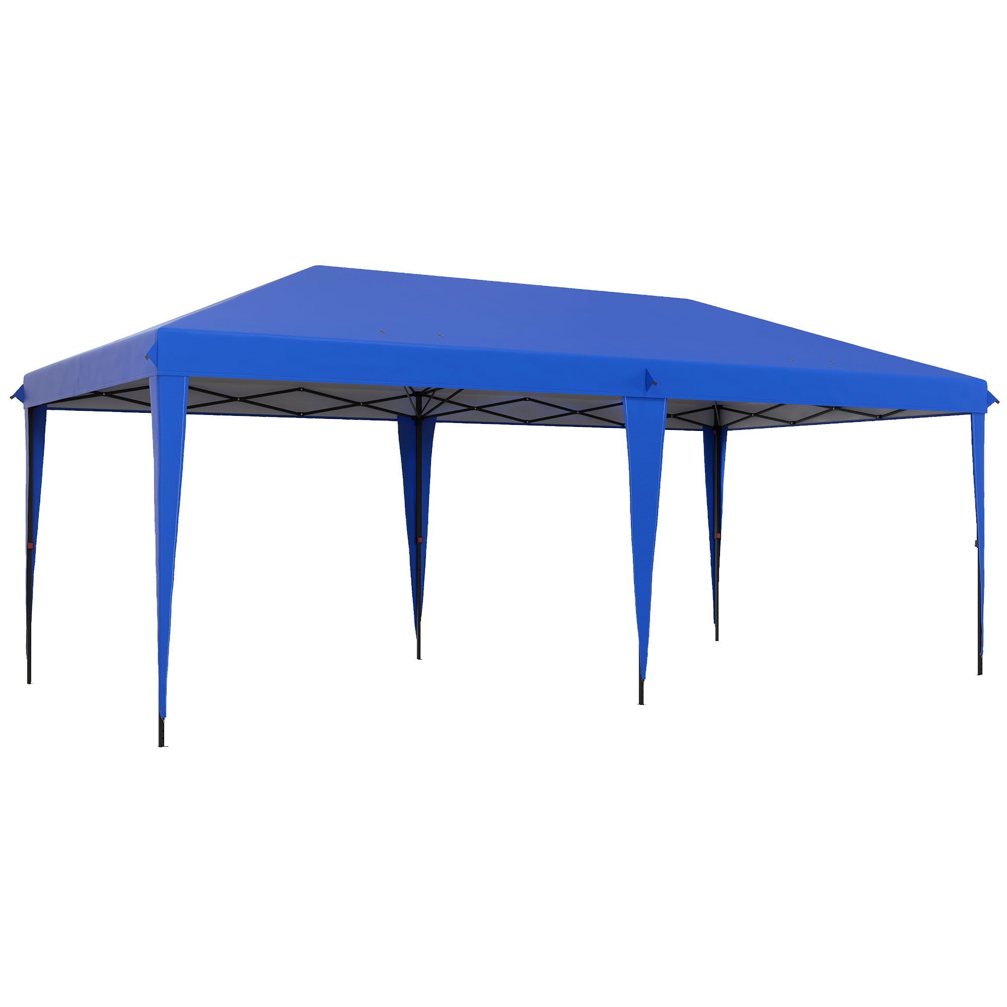 Outsunny - 10' x 19.2' Pop Up Canopy Tent, Heavy Duty Tent For Parties, Outdoor Instant Gazebo Sun Shade Shelter With Carry Bag For Catering, Events, Wedding, Backyard Bbq - Best Buy Furniture