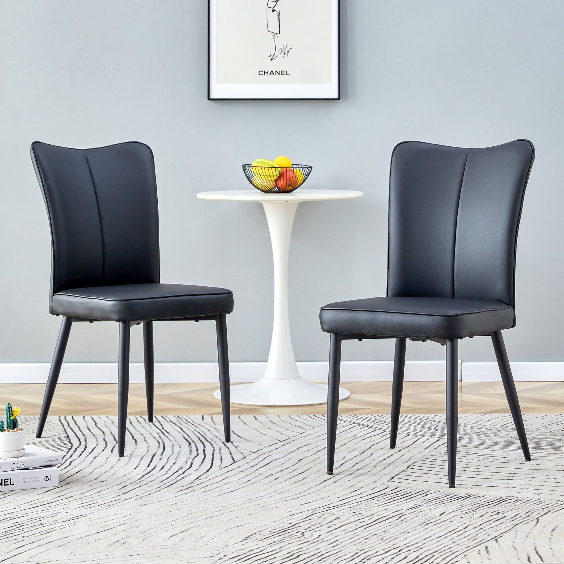 Minimalist Style Minimalist Dining Chairs With Metal Legs - Best Buy Furniture