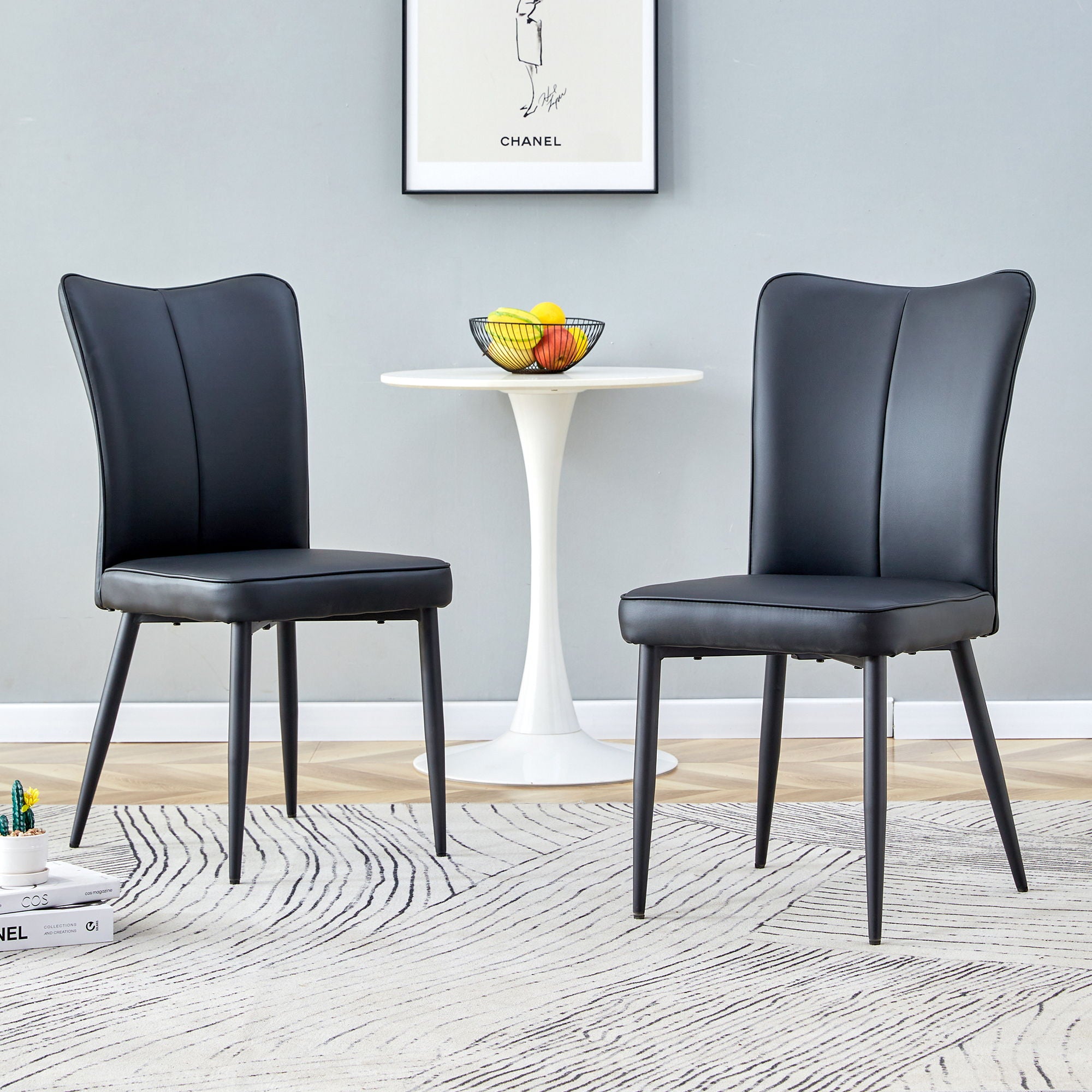 Minimalist Style Minimalist Dining Chairs With Metal Legs - Best Buy Furniture
