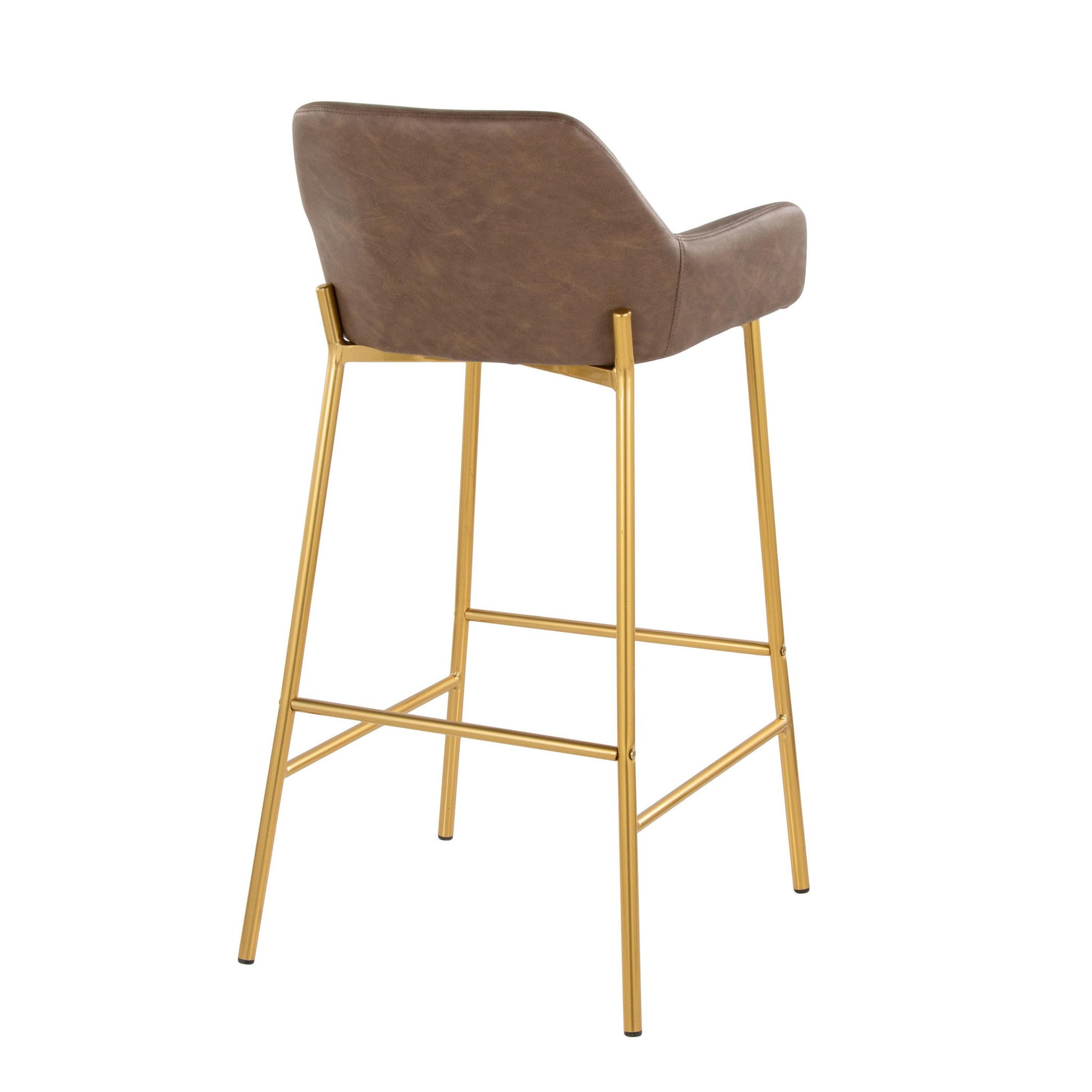 Daniella - Contemporary / Glam Fixed Height Bar Stool (Set of 2) - Best Buy Furniture
