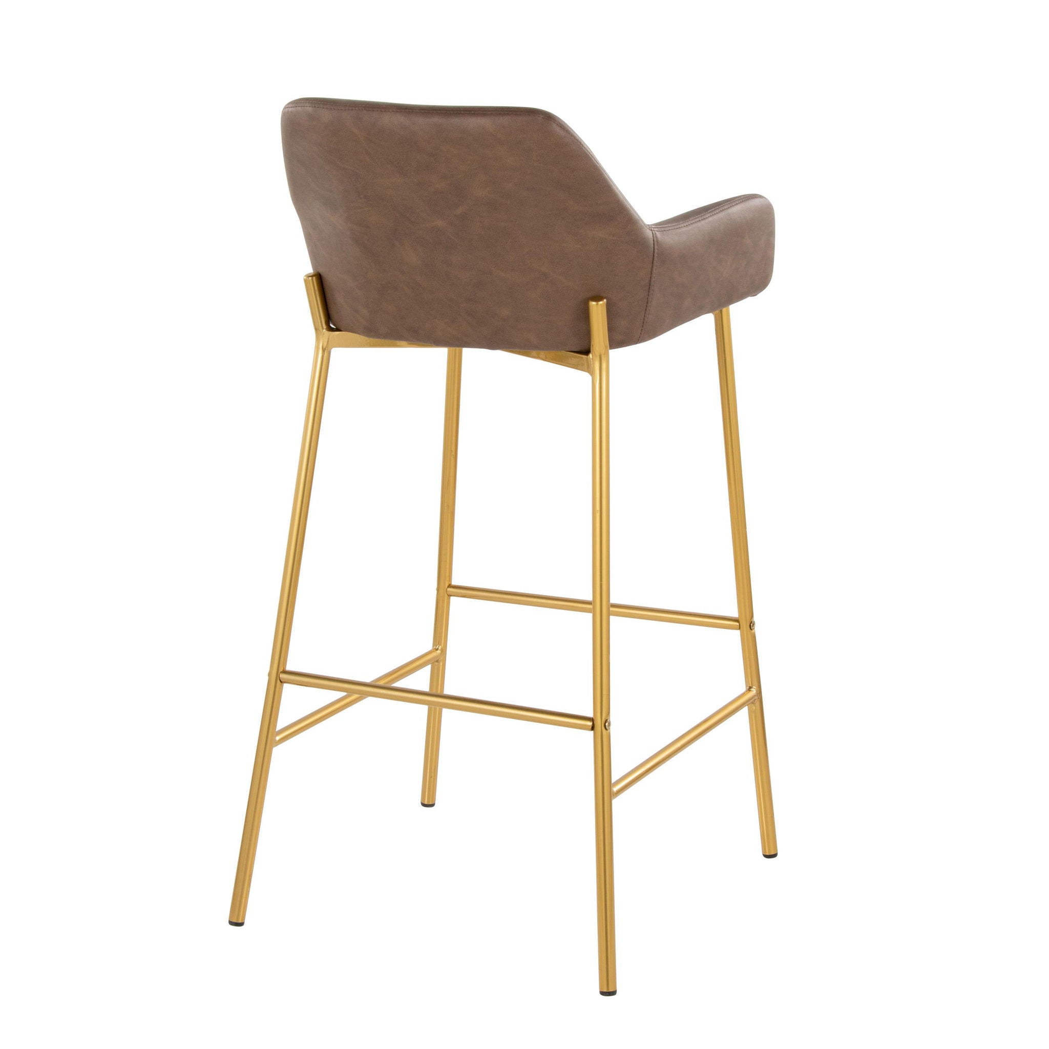Daniella - Contemporary / Glam Fixed Height Bar Stool (Set of 2) - Best Buy Furniture