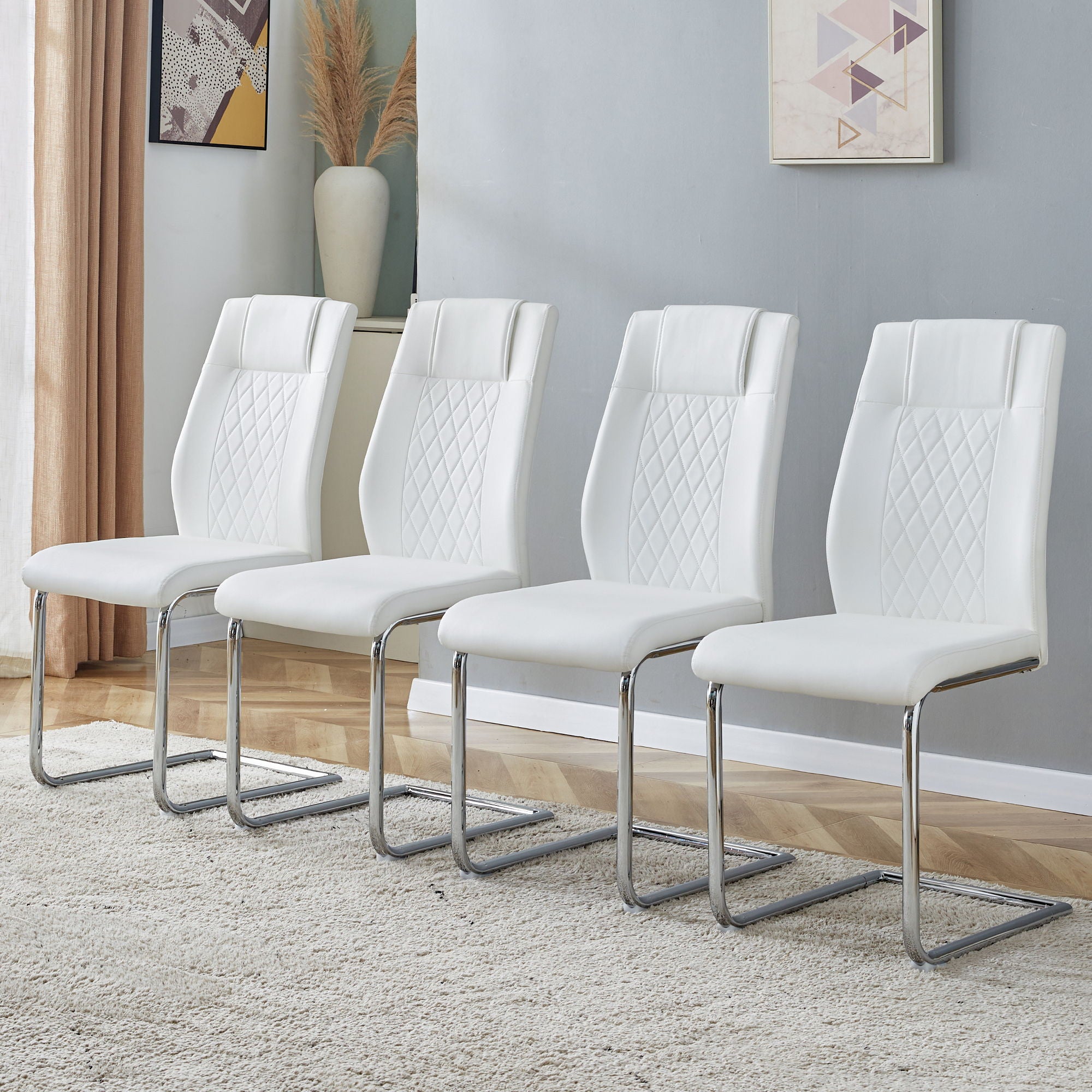 Modern Dining Chairs With Padded Seat, Metal Legs - Best Buy Furniture